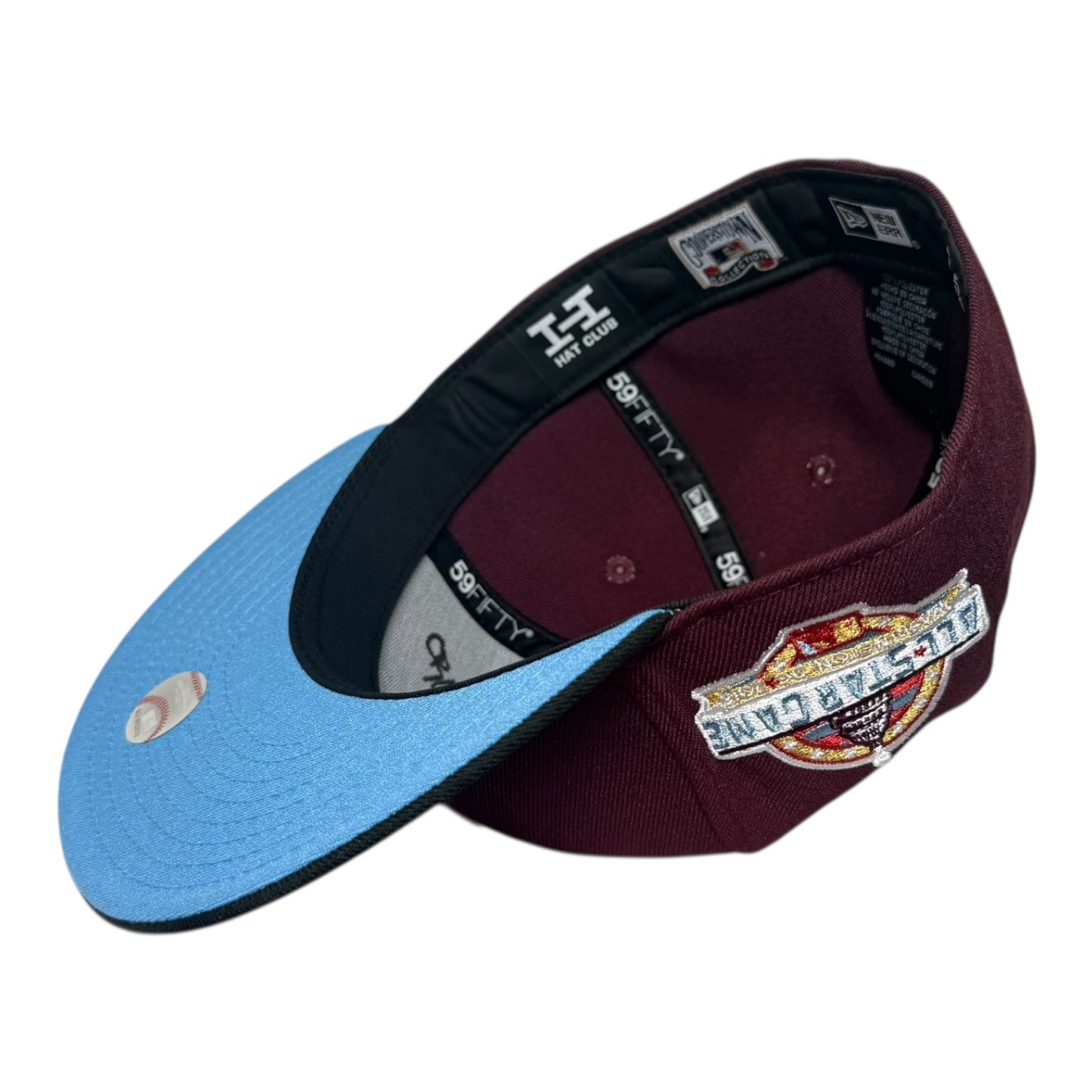 Los Angeles Angels frstypreme Icy Blue Hat Club New Era 59Fifty Fitted Hat