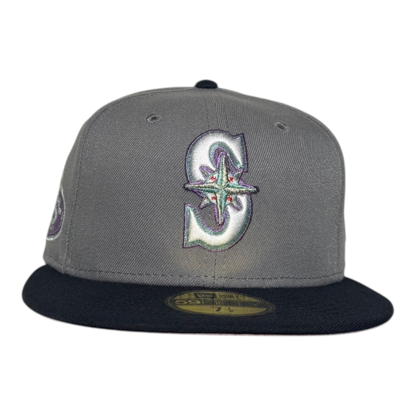 Seattle Mariners "Marine Metallic" Hat Club New Era 59Fifty Fitted Hat