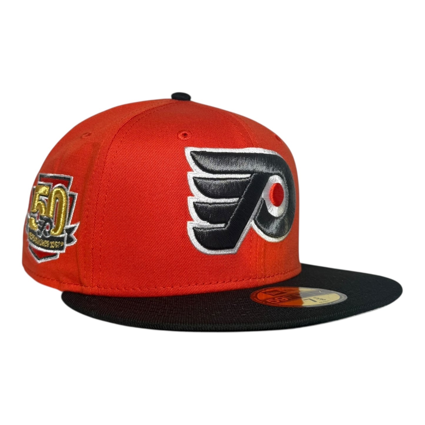 Philadelphia Flyers 50th Anniversary New Era 59Fifty Fitted Hat