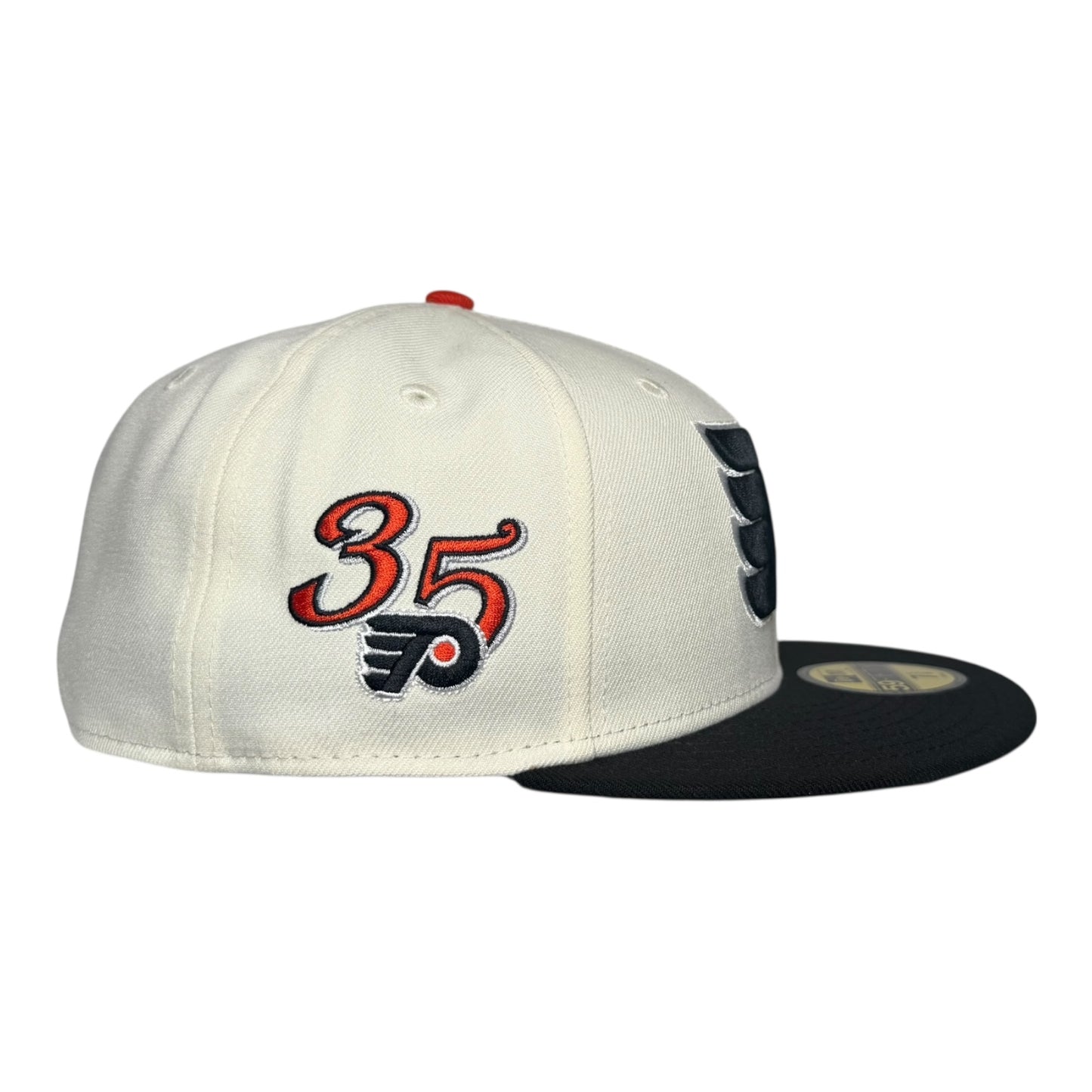 Philadelphia Flyers 35th Anniversary Two Tone New Era 59Fifty Fitted Hat