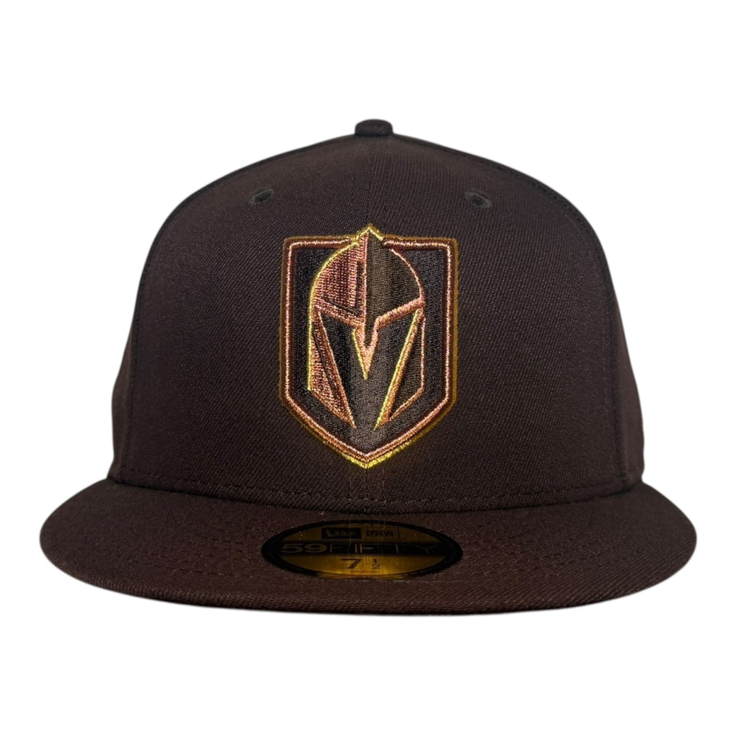 Las Vegas Golden Knights 2023 Stanley Cup Champions Burnt Wood New Era 59Fifty Fitted Hat