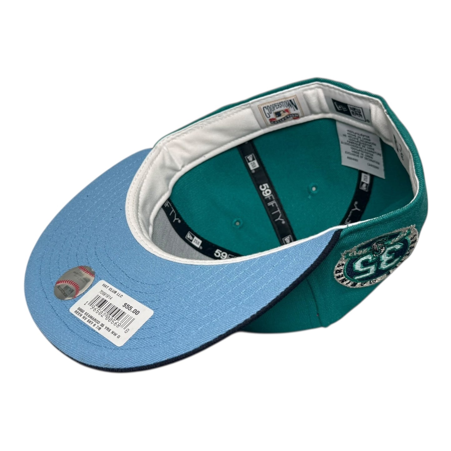 Seattle Mariners Icy UV Hat Club New Era 59Fifty Fitted Hat