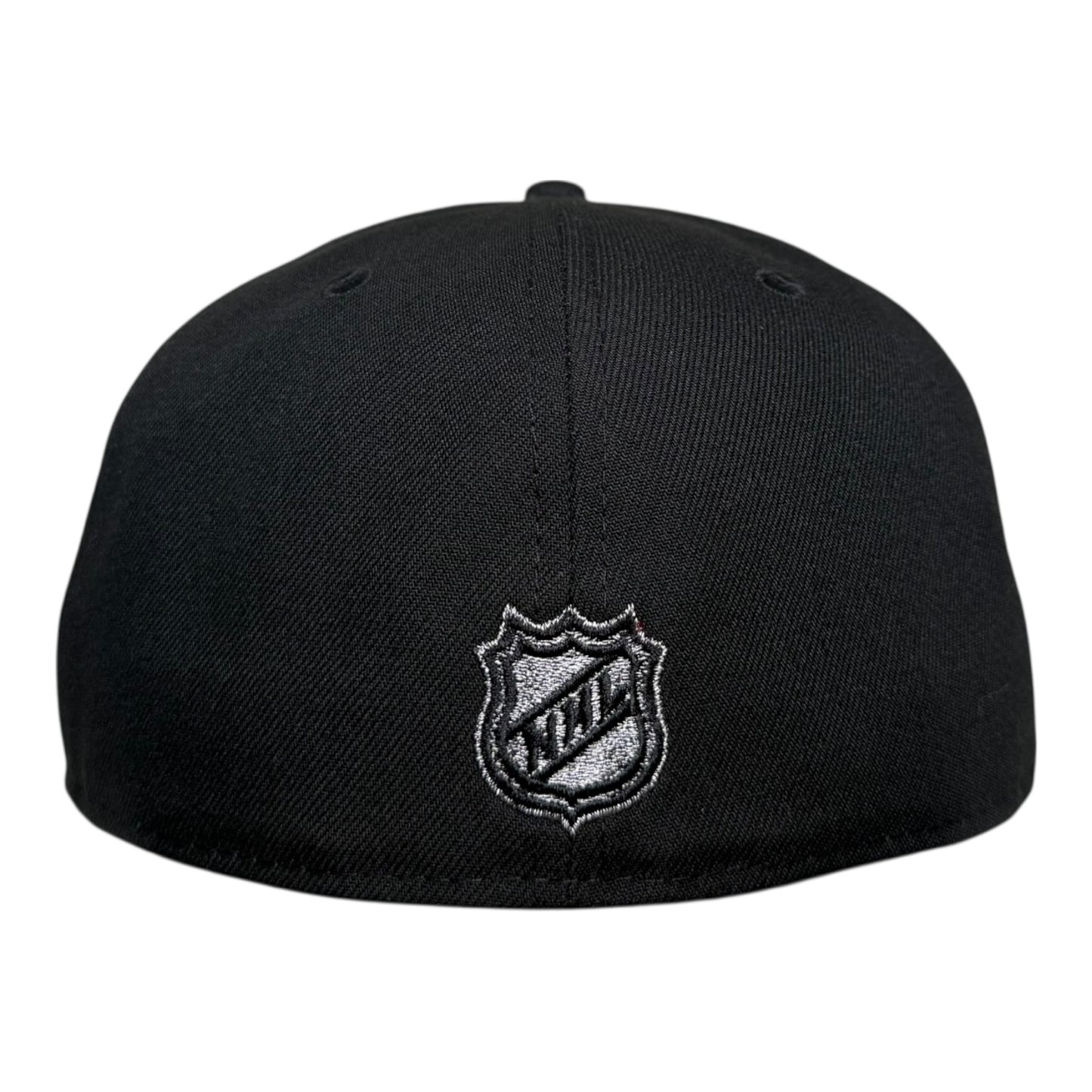 New York Rangers 70th Anniversary Metallic Black New Era 59Fifty Fitted Hat