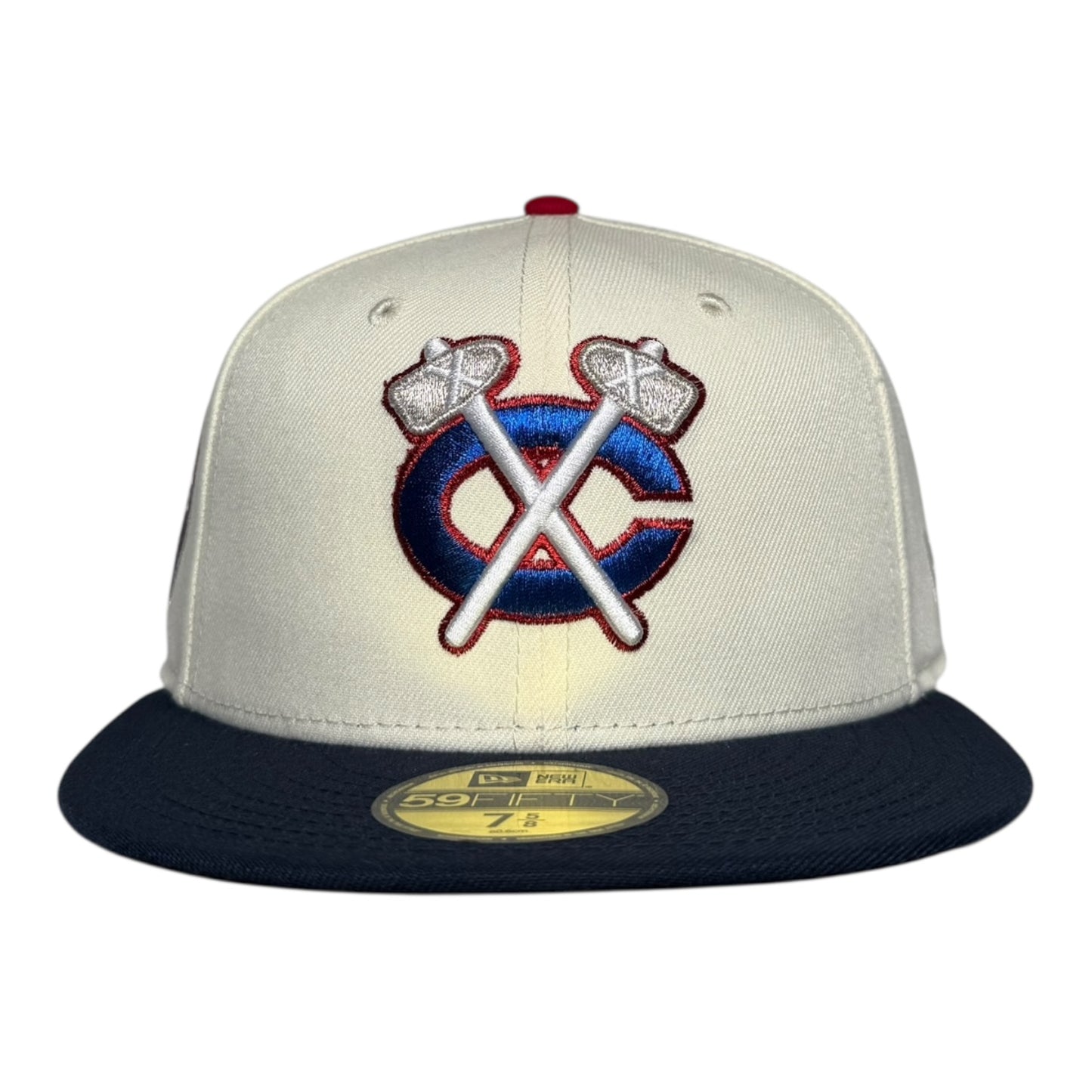 Chicago Blackhawks Tomahawk Blackhawks Side Patch New Era 59Fifty Fitted Hat