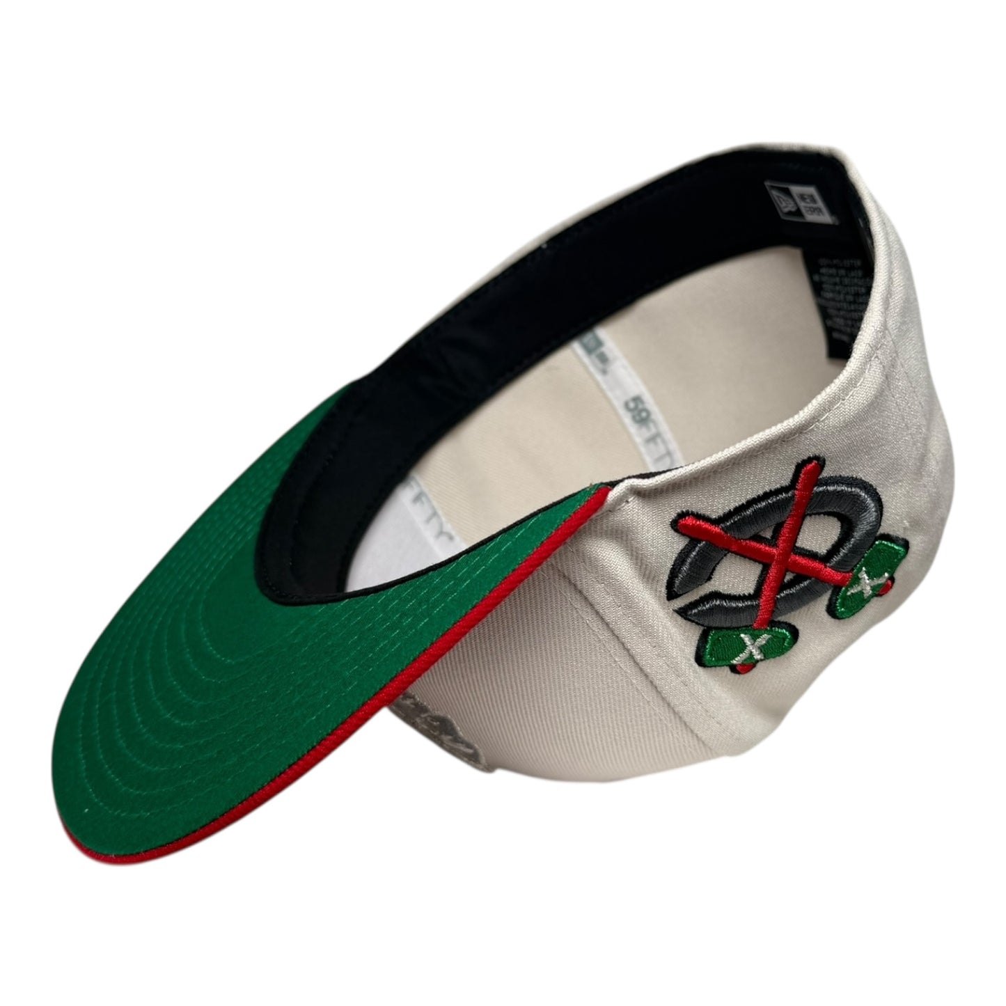 Chicago Blackhawks Tomahawk Red Visor New Era 59Fifty Fitted Hat