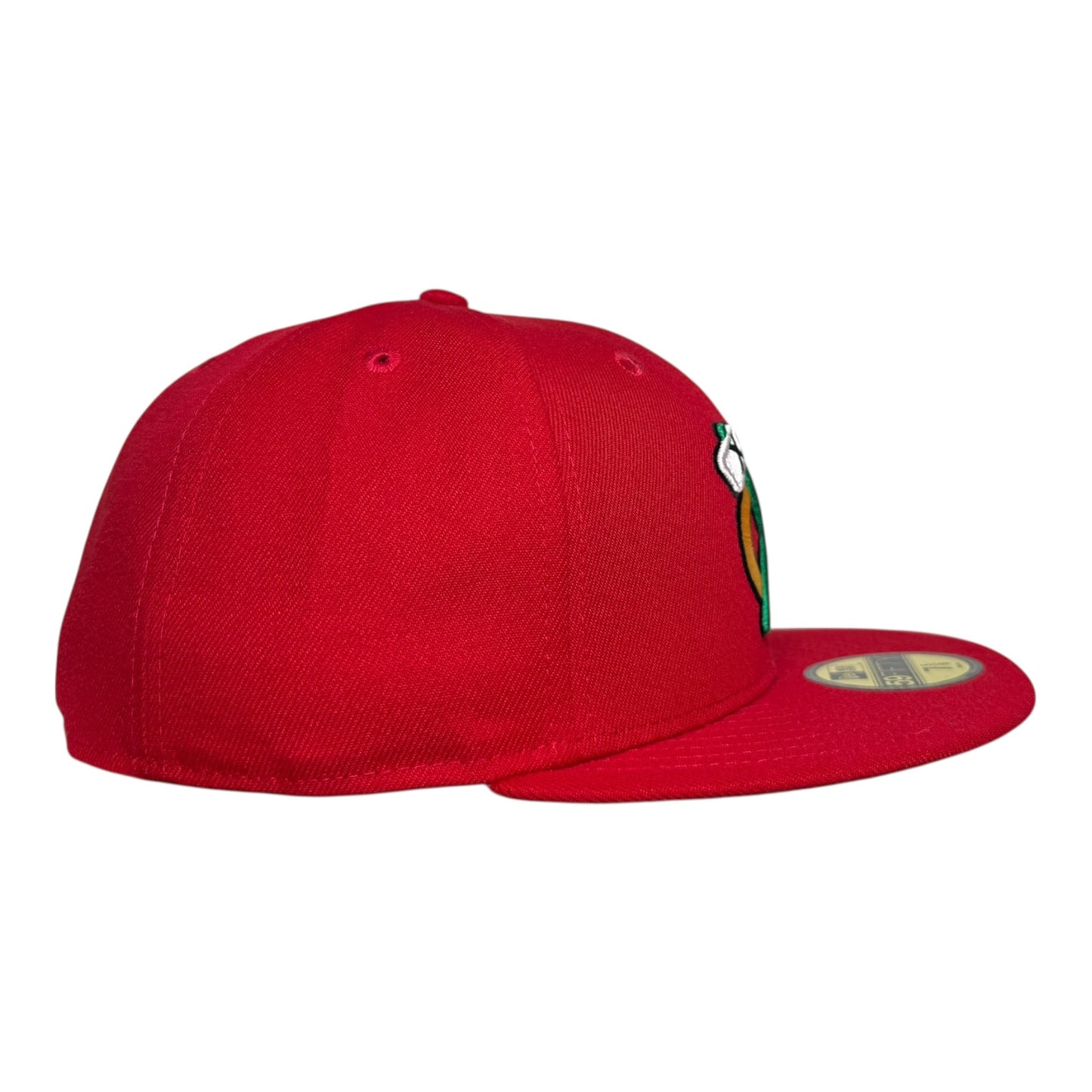 Chicago Blackhawks Tomahawk "Red Yellow Green" New Era 59Fifty Fitted Hat