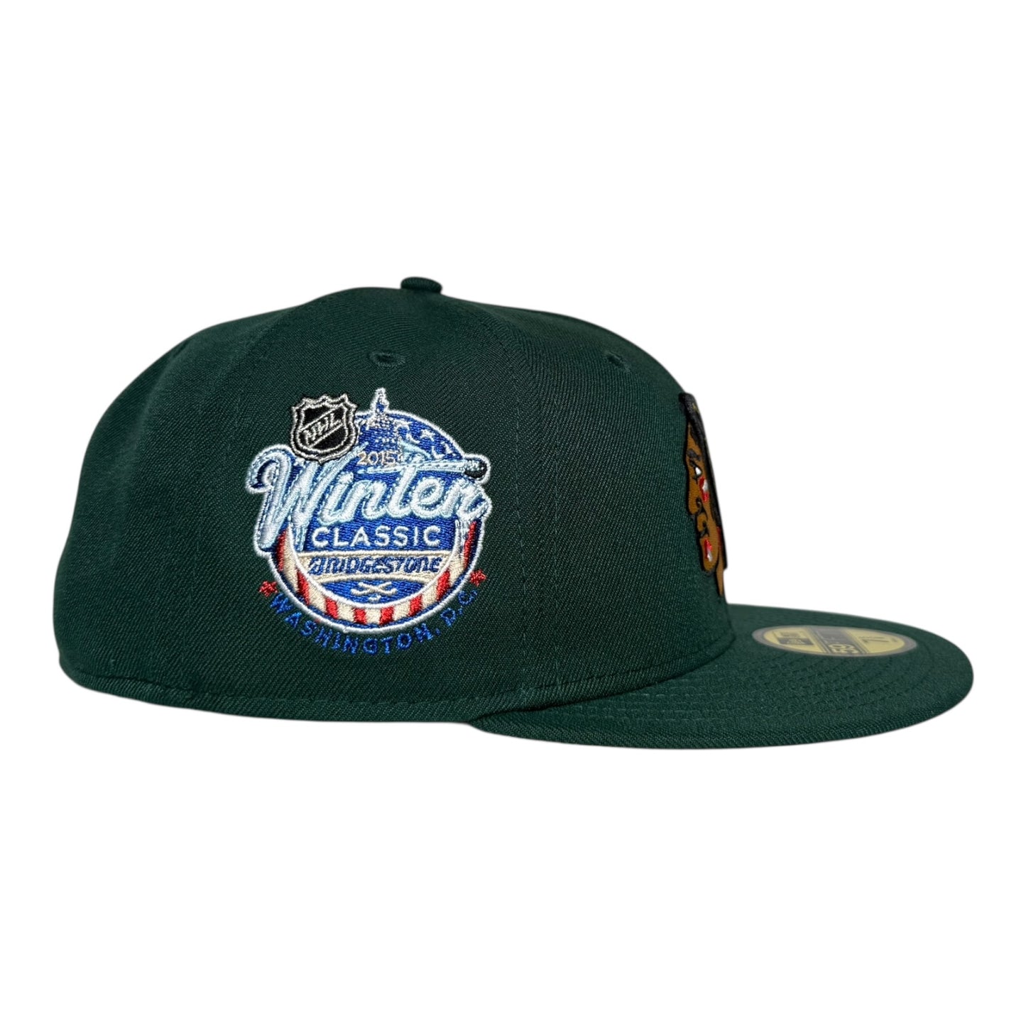 Chicago Blackhawks "Holiday SNZ" 2015 Winter Classic Hat Club New Era 59Fifty Fitted Hat