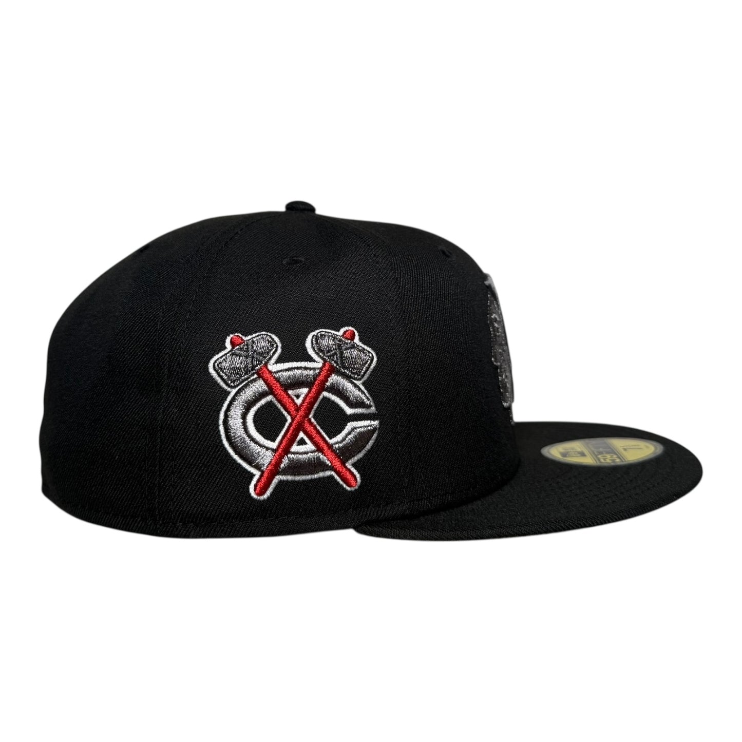 Chicago Blackhawks Tomahawk Logo New Era 59Fifty Fitted Hat