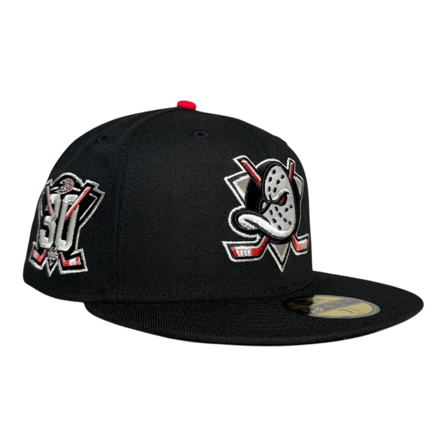 Anaheim Ducks 30th Anniversary Glow in the Dark New Era 59Fifty Fitted Hat