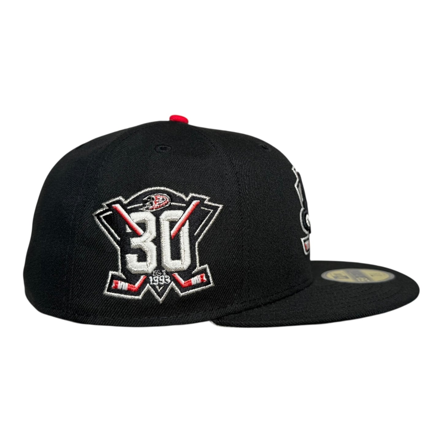 Anaheim Ducks 30th Anniversary Glow in the Dark New Era 59Fifty Fitted Hat