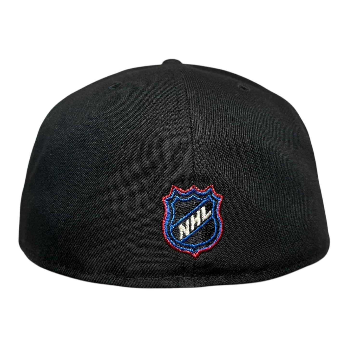 Anaheim Ducks Metallic Black Capsule New Era 59Fifty Fitted Hat