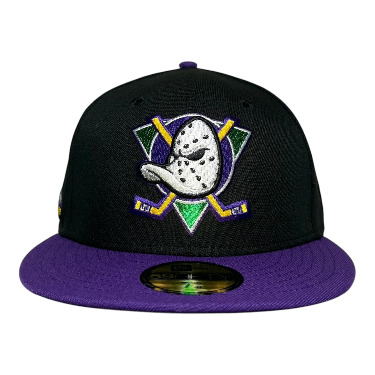Anaheim Ducks A Mighty Decade Shock Drop Hat Club New Era 59Fifty Fitted Hat