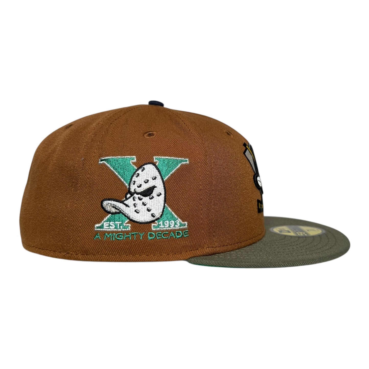 Anaheim Ducks 10th Anniversary Hat Club New Era 59Fifty Fitted Hat