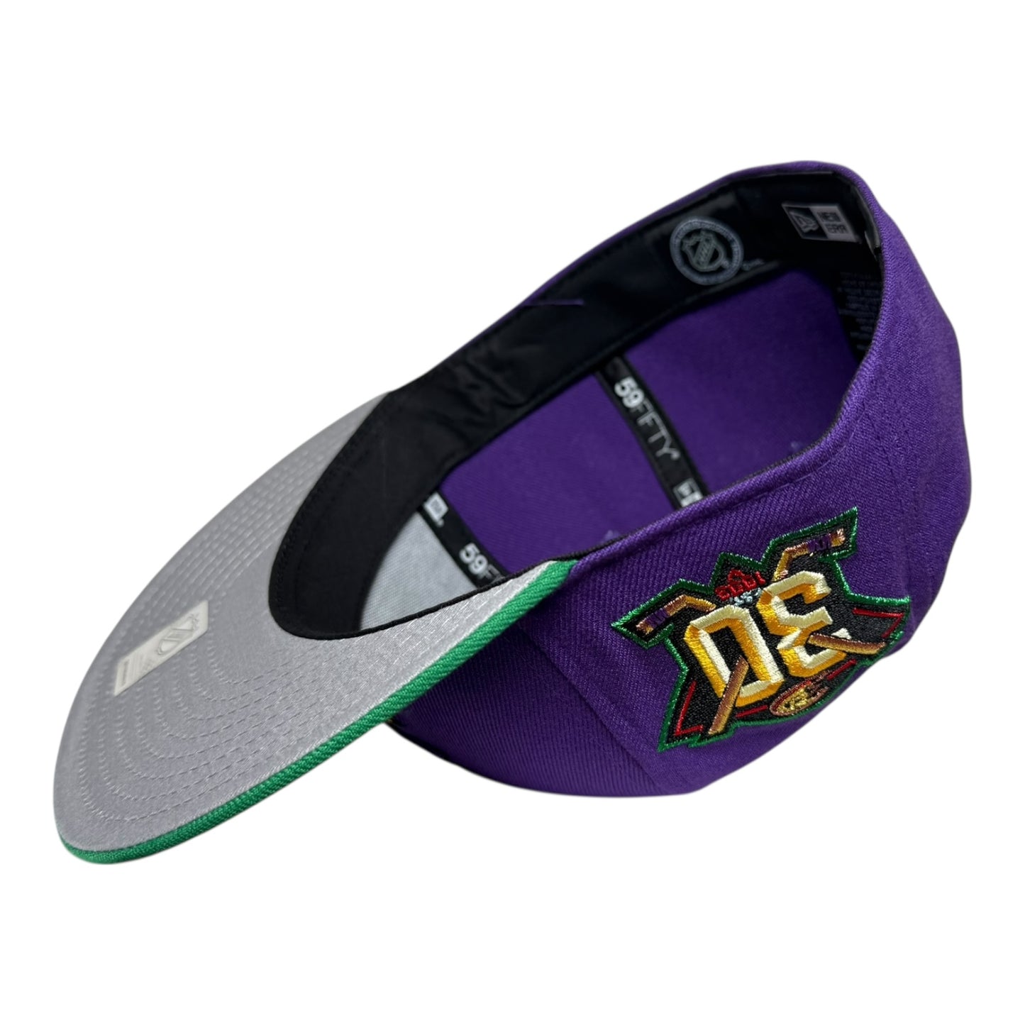 Anaheim Ducks Mighty Ducks 30th Anniversary District 5 Reverse New Era 59Fifty Fitted Hat