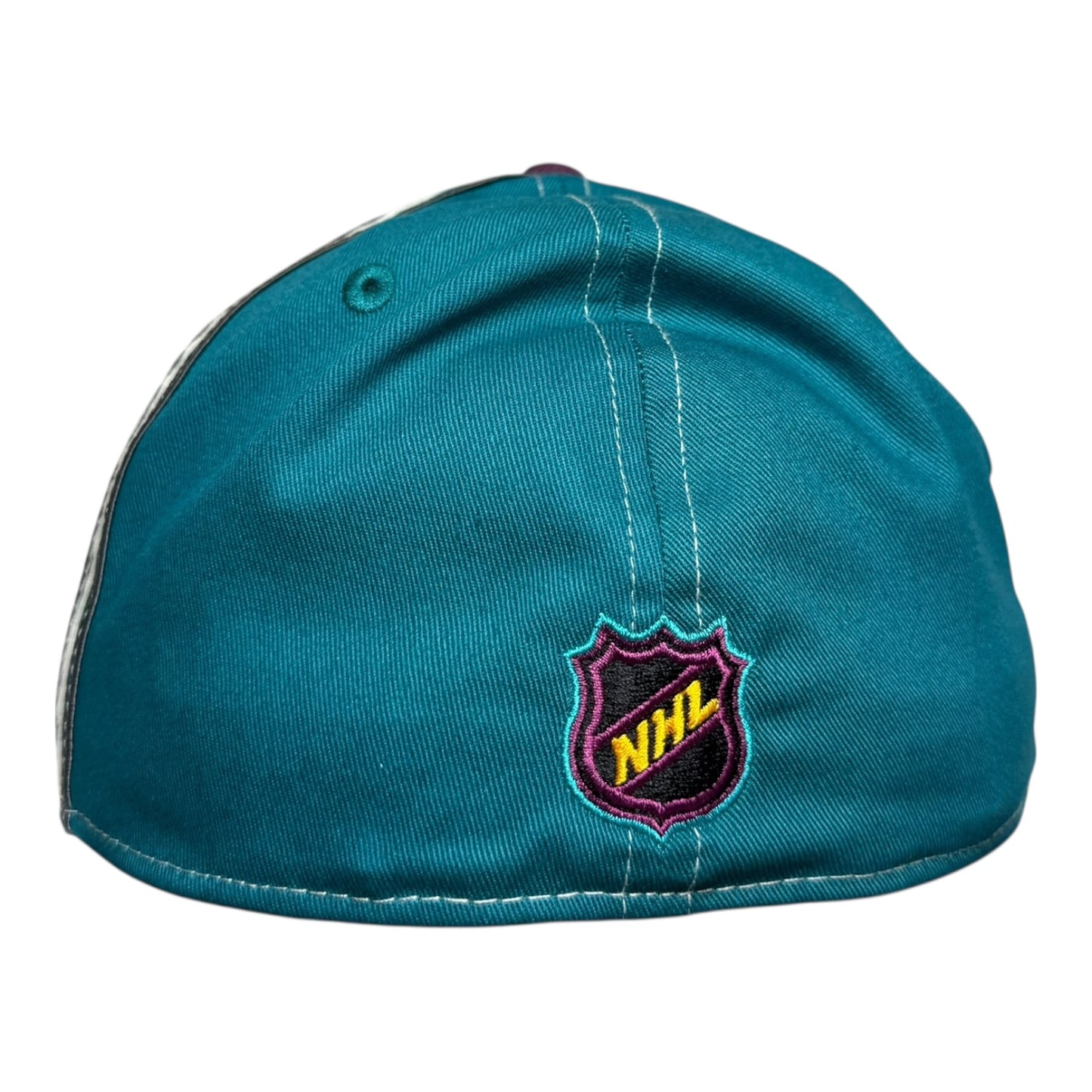 Anaheim Ducks 30th Anniversary Diagonal Block Home Jersey New Era 59Fifty Fitted Hat