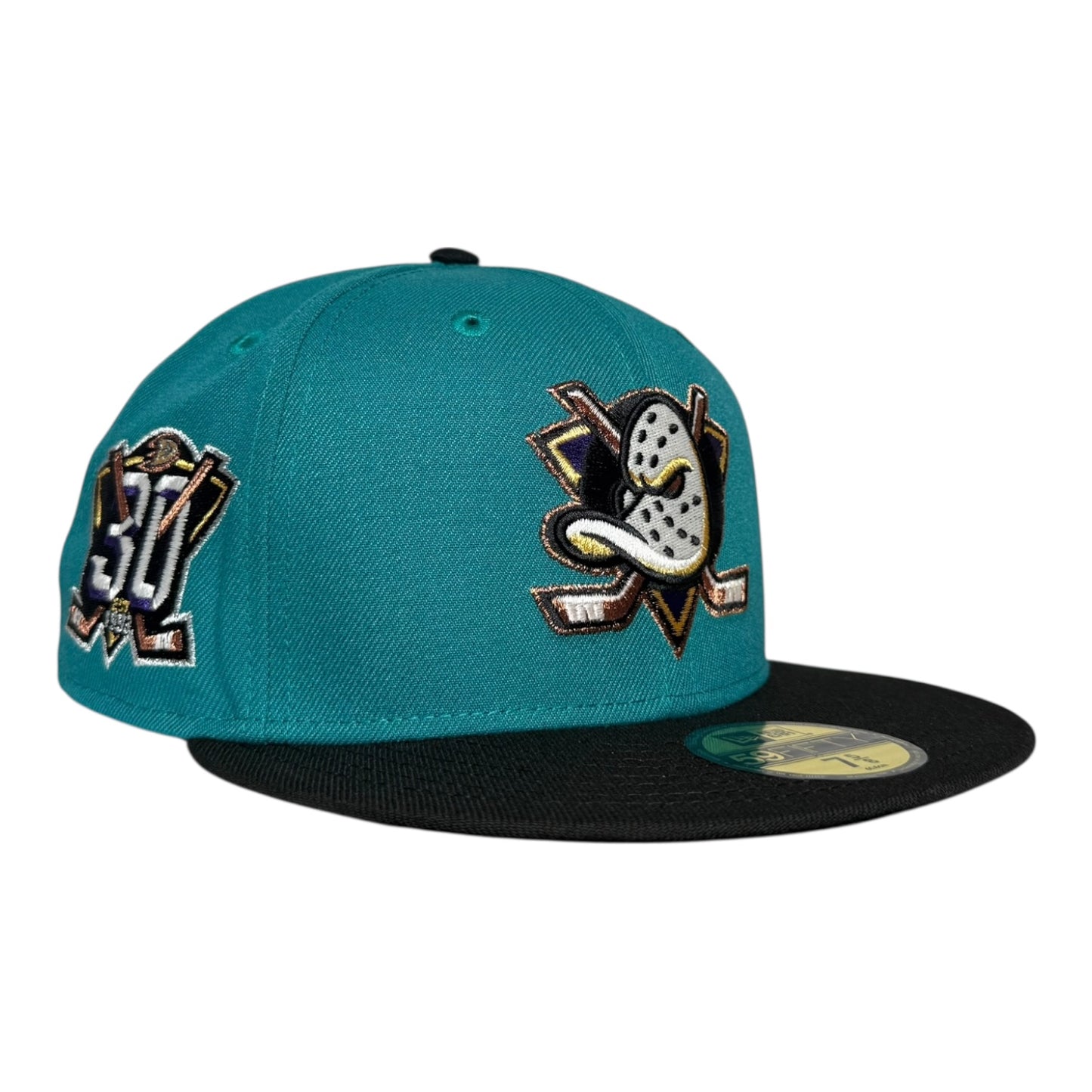 Anaheim Ducks "NHL FACEOFF" 30th Anniversary New Era 59Fifty Fitted Hat