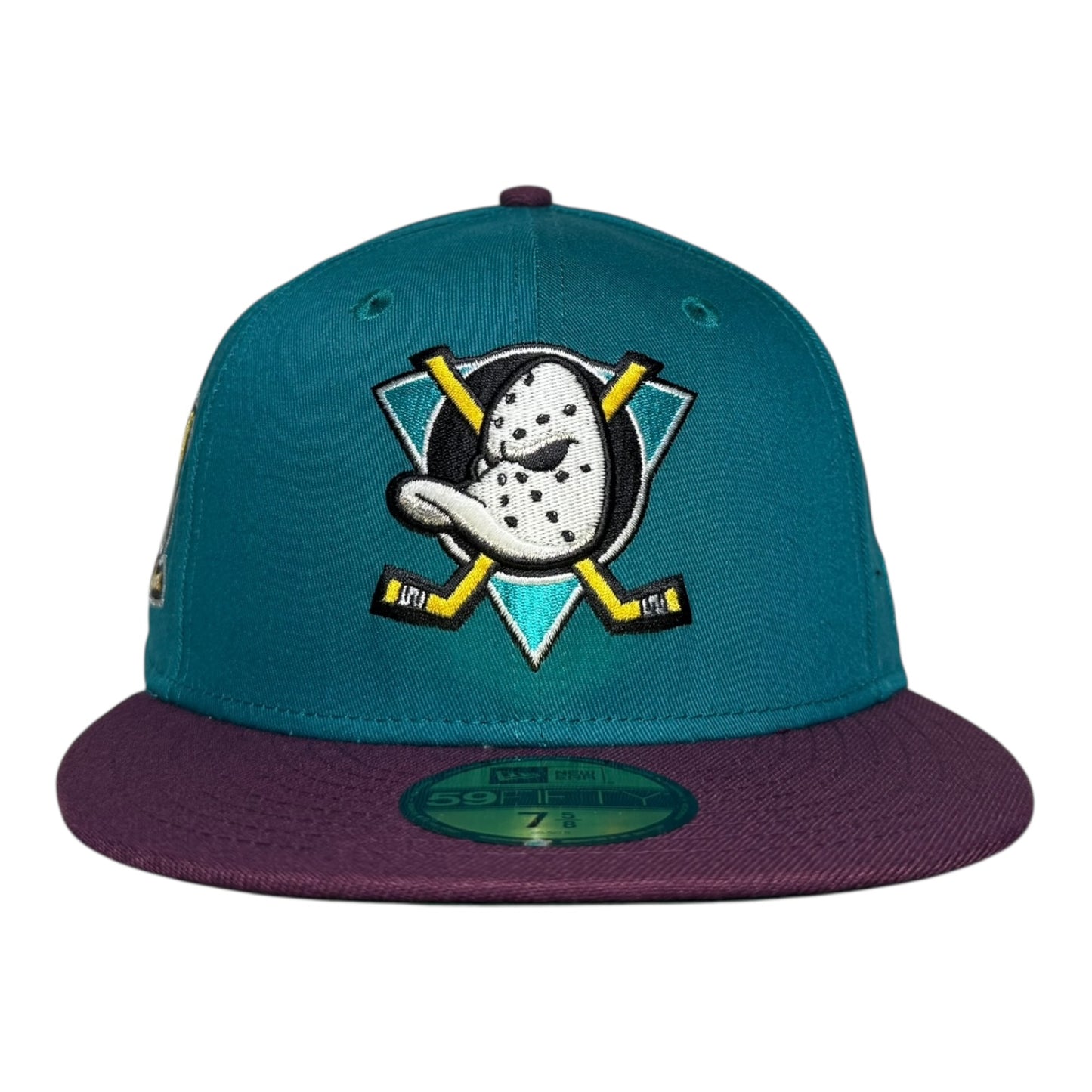 Anaheim Ducks 30th Anniversary Maroon Jersey Inspired New Era 59Fifty Fitted Hat