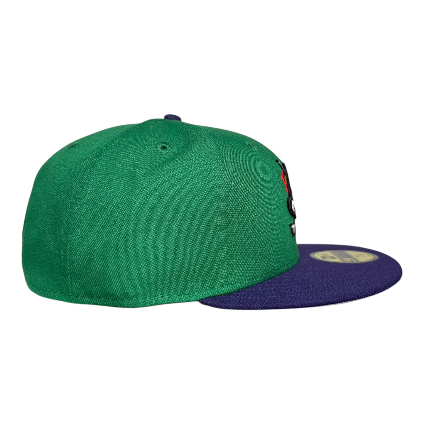 Anaheim Ducks Kelly Green/Purple Grey UV New Era 59Fifty Fitted Hat