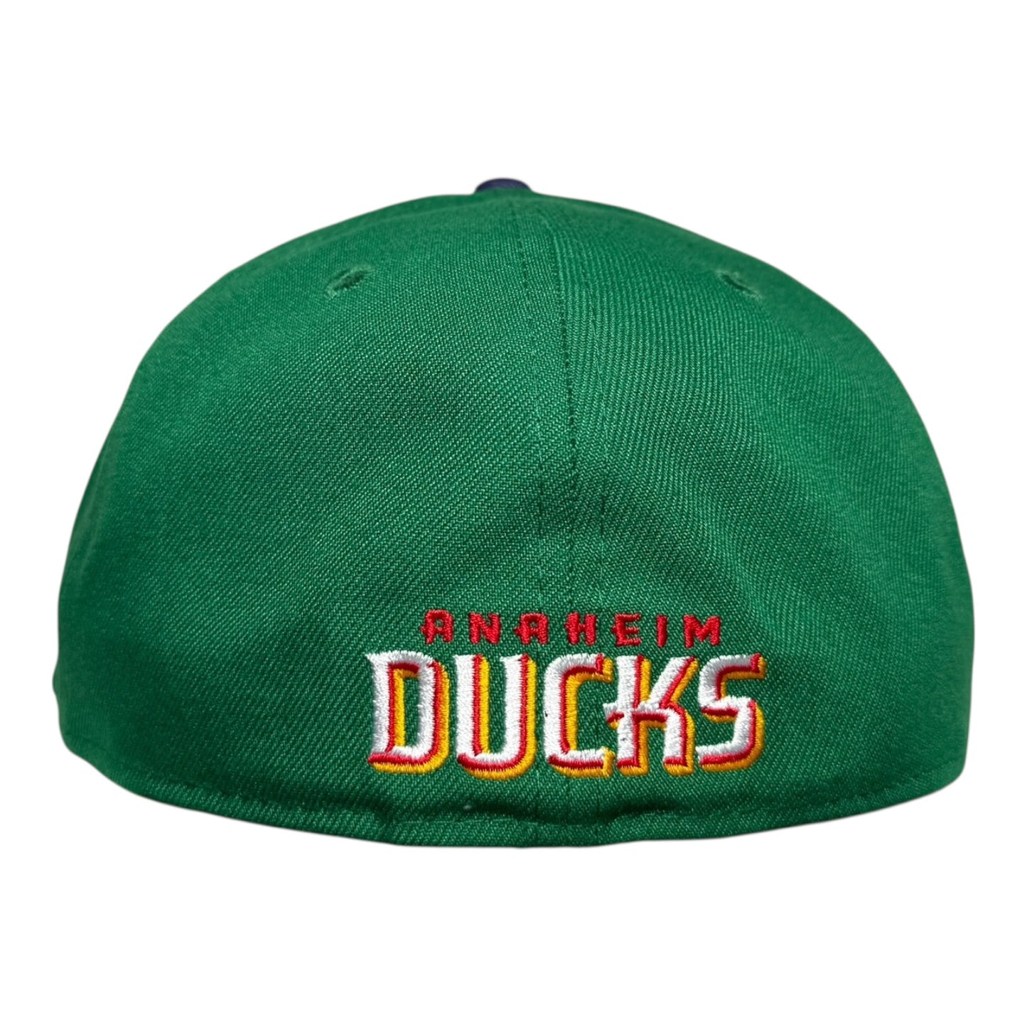 Anaheim Ducks Kelly Green/Purple Grey UV New Era 59Fifty Fitted Hat