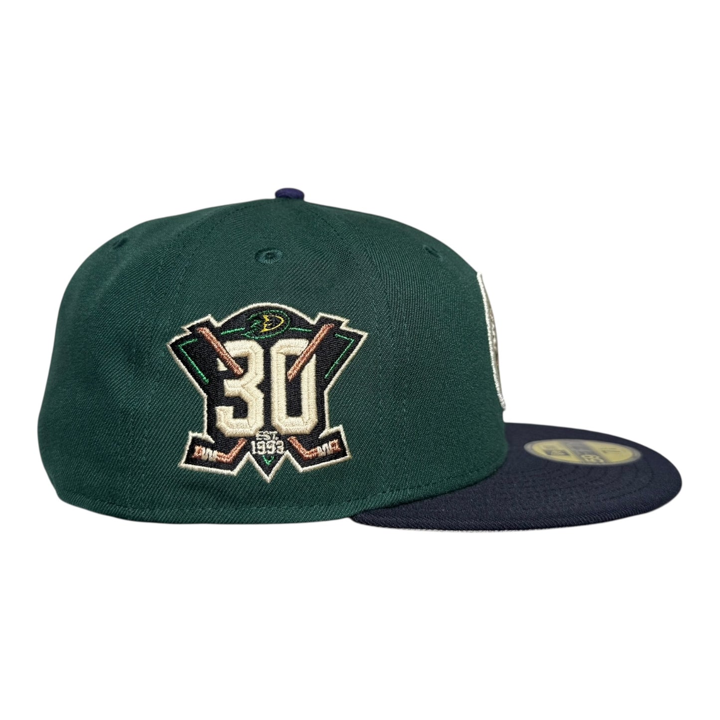 Anaheim Ducks 30th Anniversary Two Tone New Era 59Fifty Fitted Hat