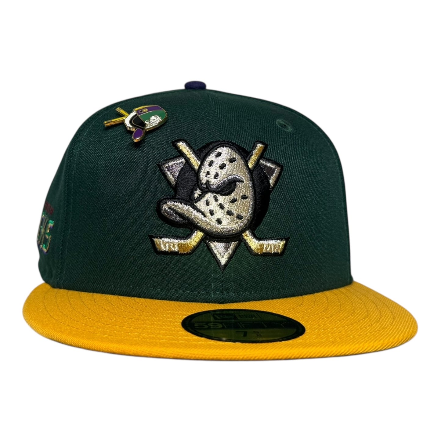 Anaheim Ducks "Bash Pack" Green/Yellow New Era 59Fifty Fitted Hat