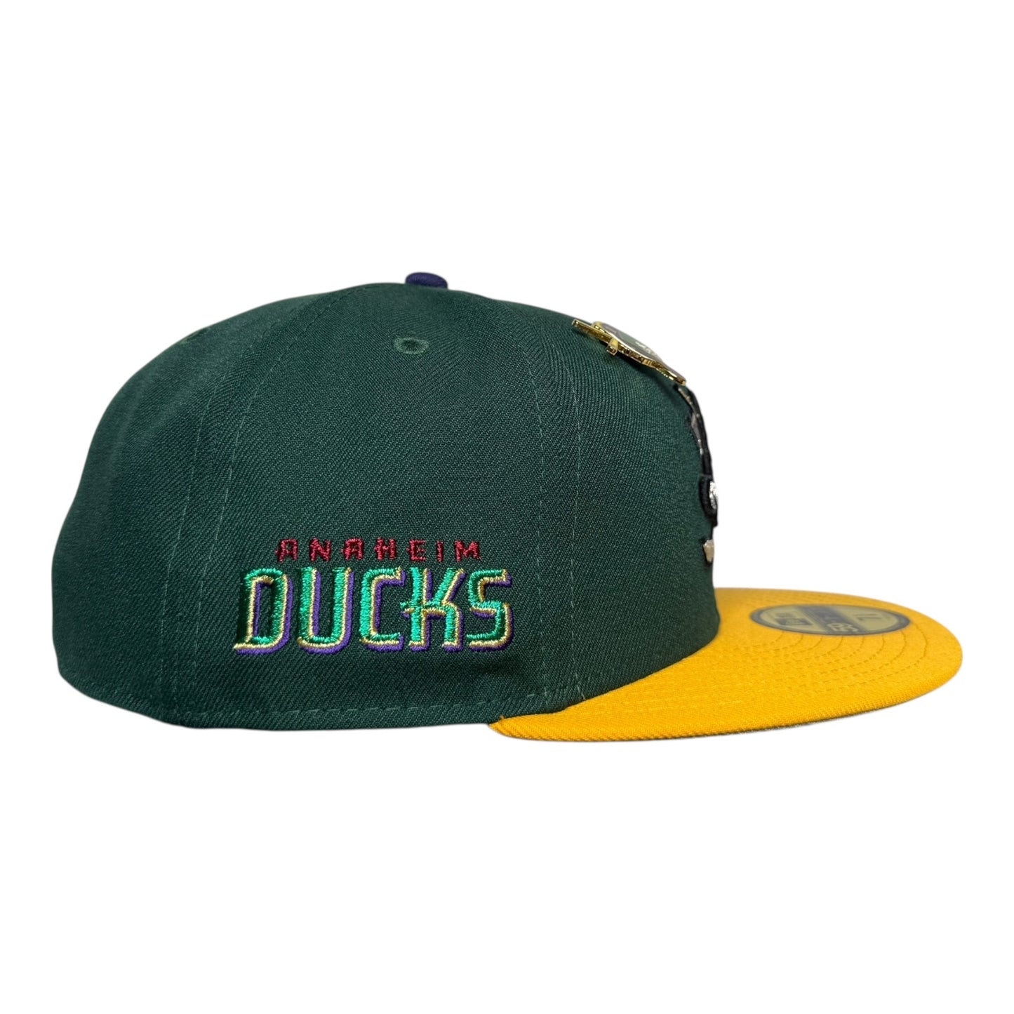 Anaheim Ducks "Bash Pack" Green/Yellow New Era 59Fifty Fitted Hat