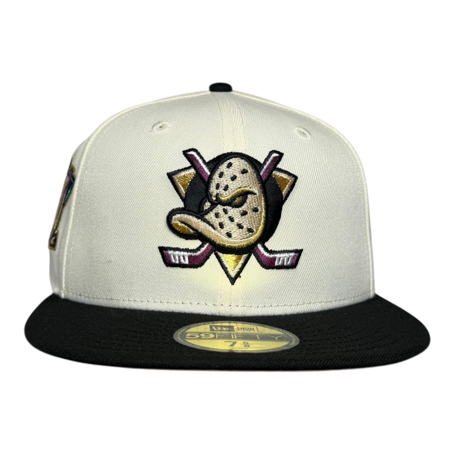 Anaheim Ducks 30th Anniversary Pinky UV New Era 59Fifty Fitted Hat