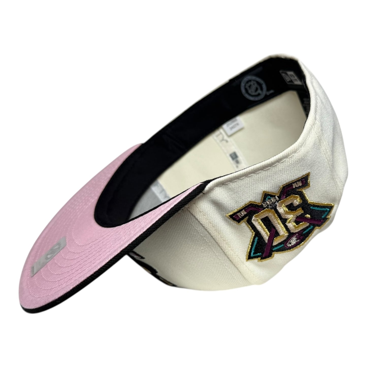 Anaheim Ducks 30th Anniversary Pinky UV New Era 59Fifty Fitted Hat