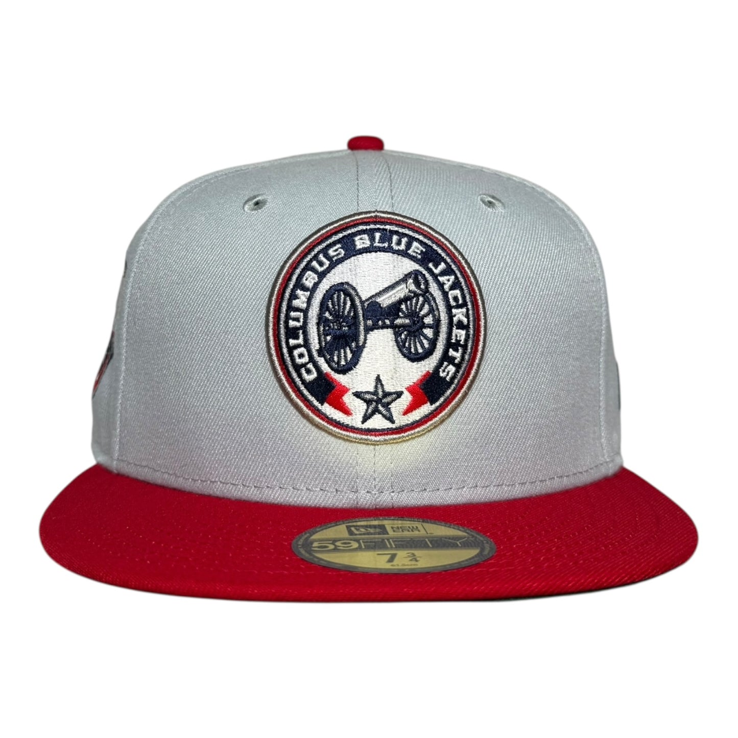 Columbus Blue Jackets 2025 Stadium Patch New Era 59Fifty Fitted Hat
