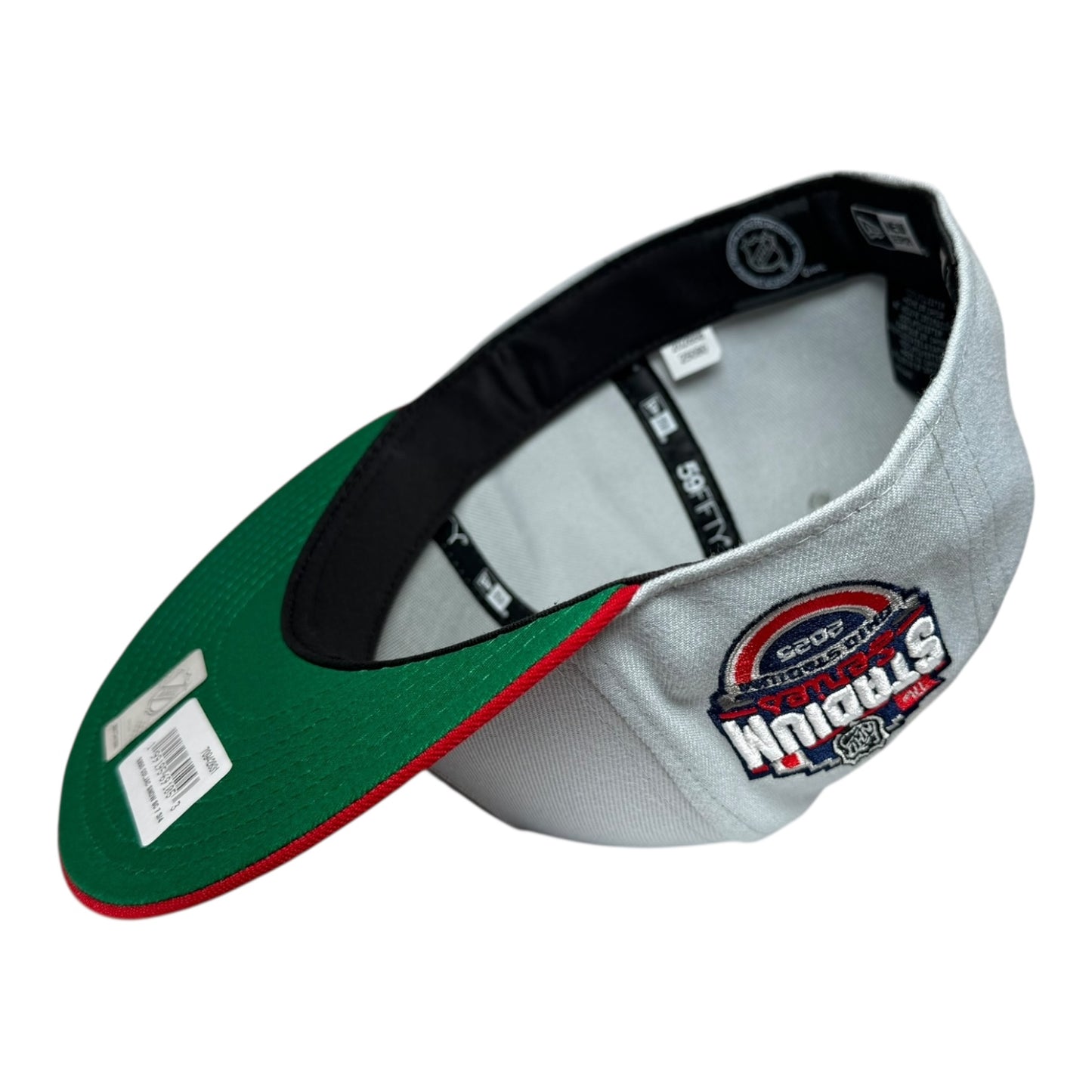 Columbus Blue Jackets 2025 Stadium Patch New Era 59Fifty Fitted Hat