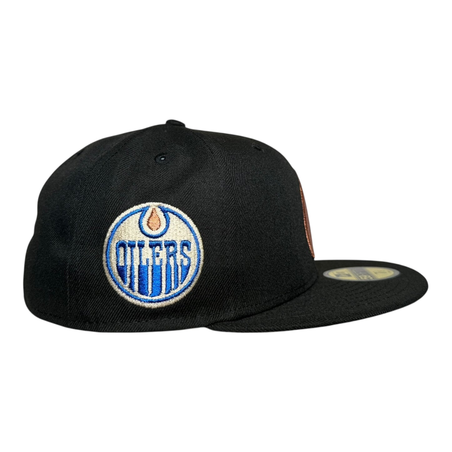 Edmonton Oilers Black Drop Prime Edition New Era 59Fifty Fitted Hat