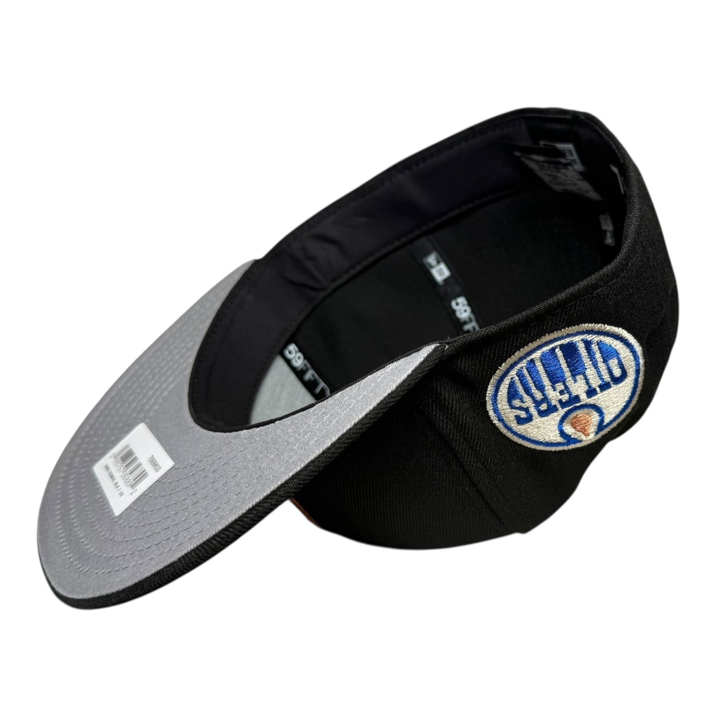 Edmonton Oilers Black Drop Prime Edition New Era 59Fifty Fitted Hat
