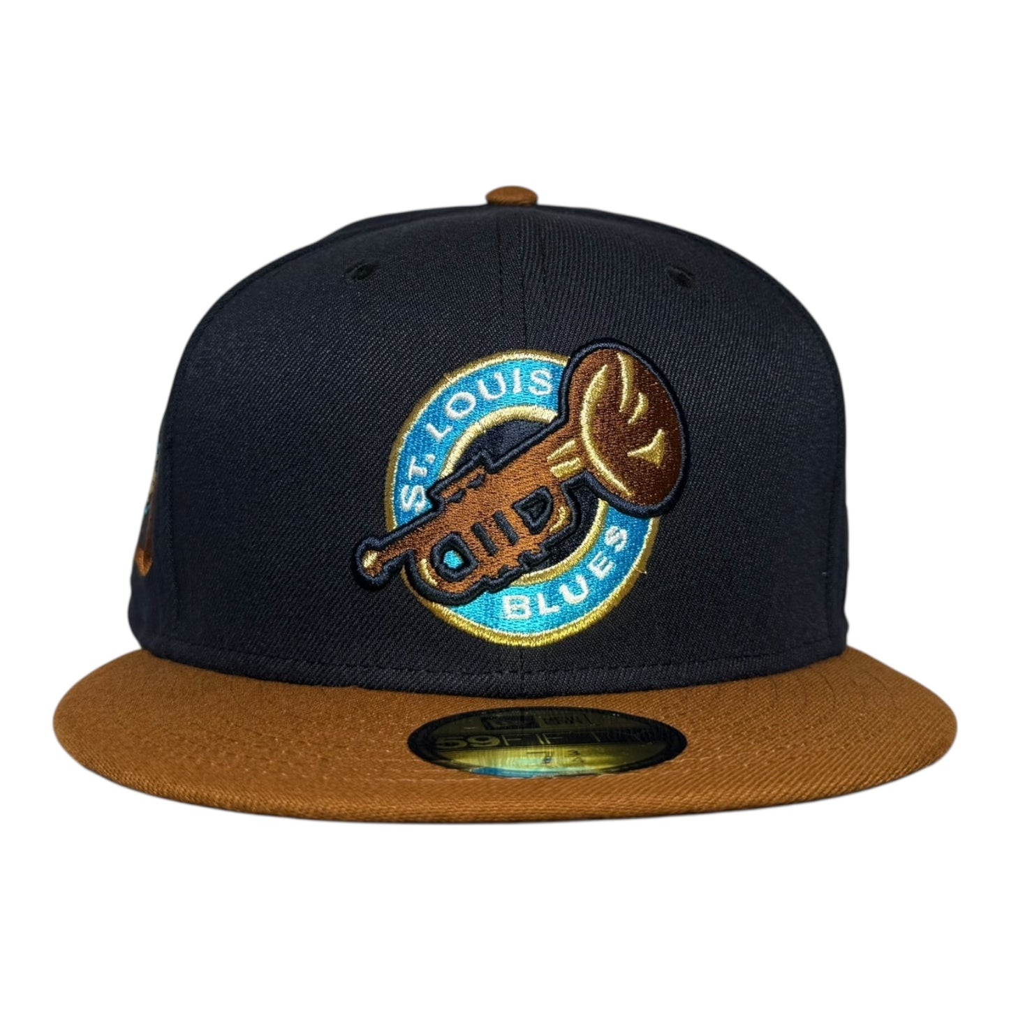 St. Louis Blues 50th Anniversary Navy Peanut Two Tone New Era 59Fifty Fitted Hat