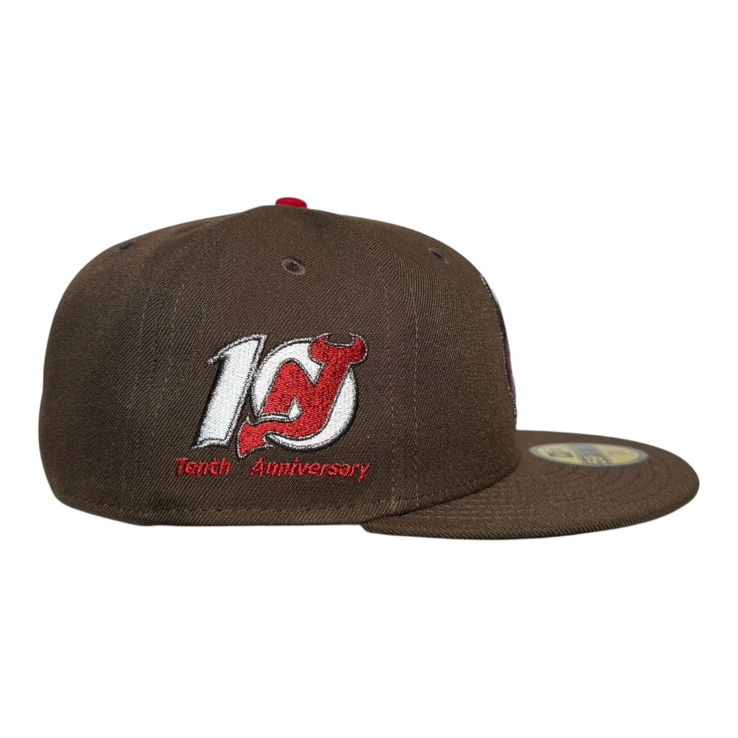 New Jersey Devils 10th Anniversary New Era 59Fifty Fitted Hat
