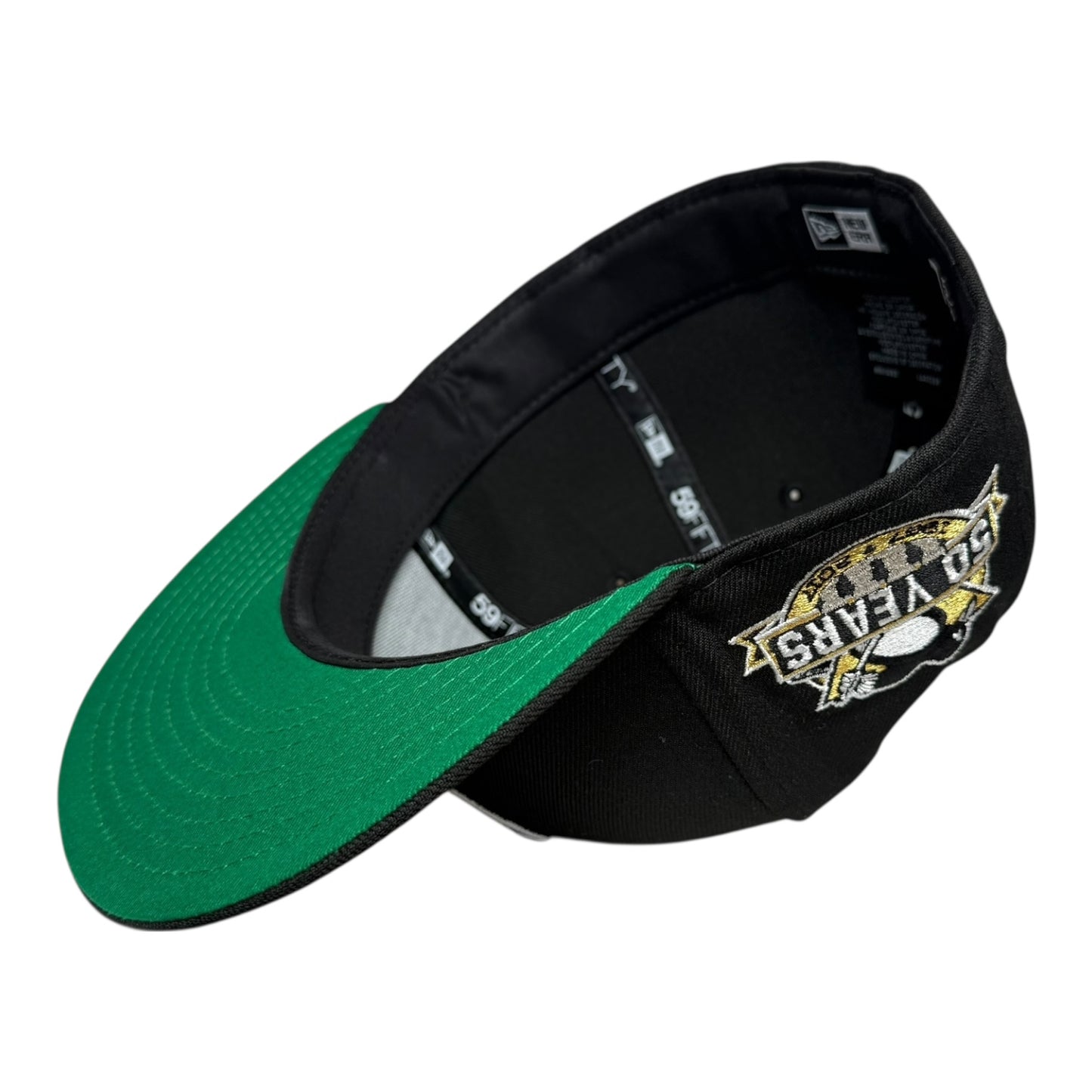 Pittsburgh Penguins 50th Anniversary New Era 59Fifty Fitted Hat
