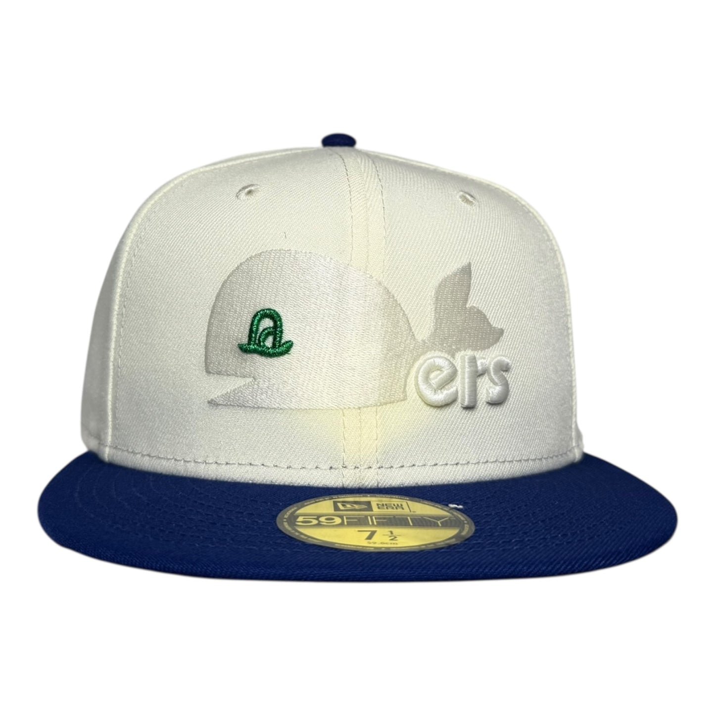 Hartford Whaler Chrome Royal Blue New Era 59Fifty Fitted Hat
