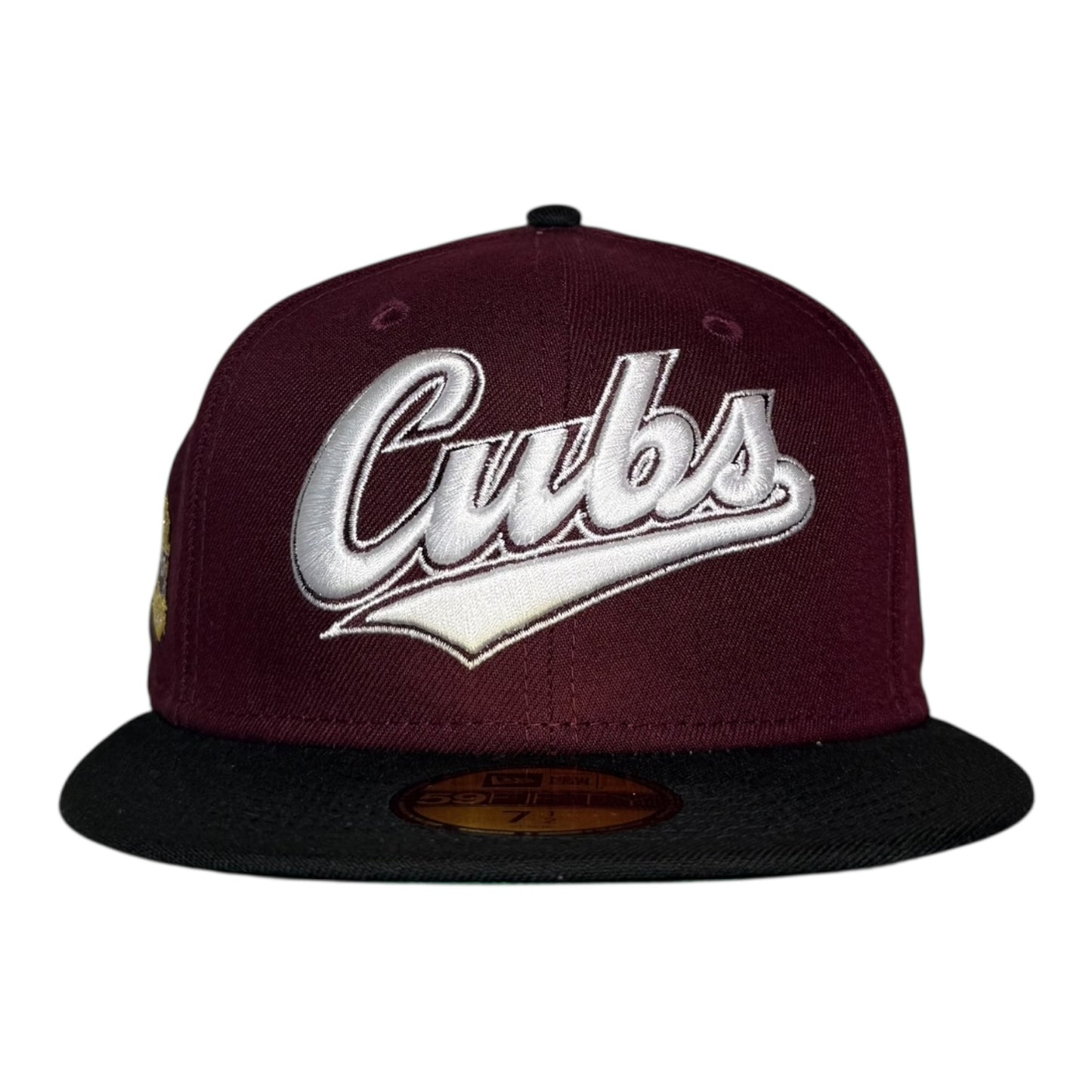 Chicago Cubs 100 Years at Wrigley Field Script Writing New Era 59Fifty Fitted Hat