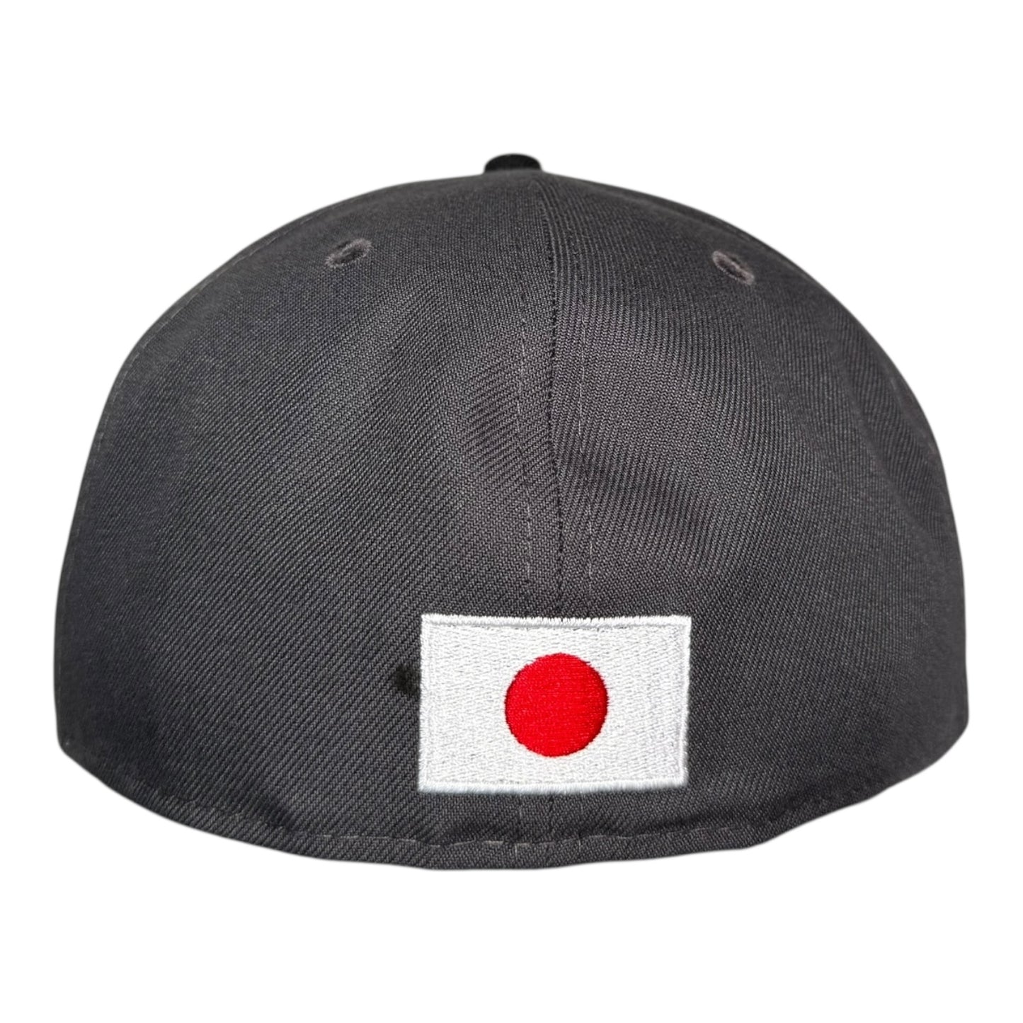 Chicago Cubs Tokyo Series 2025 Capsule Hats New Era 59Fifty Fitted Hat Metallic Graphite Black