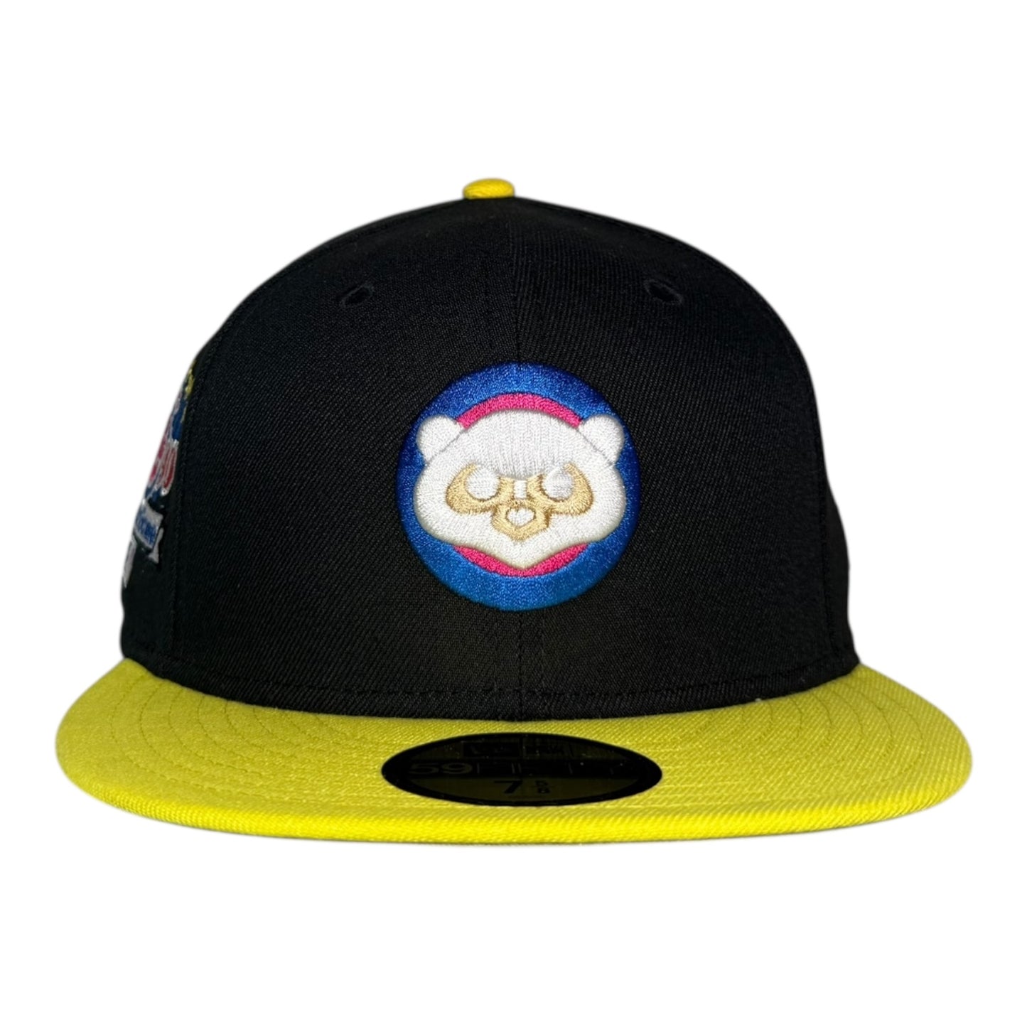 Chicago Cubs 1990 All Star Game Hat Club New Era 59Fifty Fitted Hat Yellow