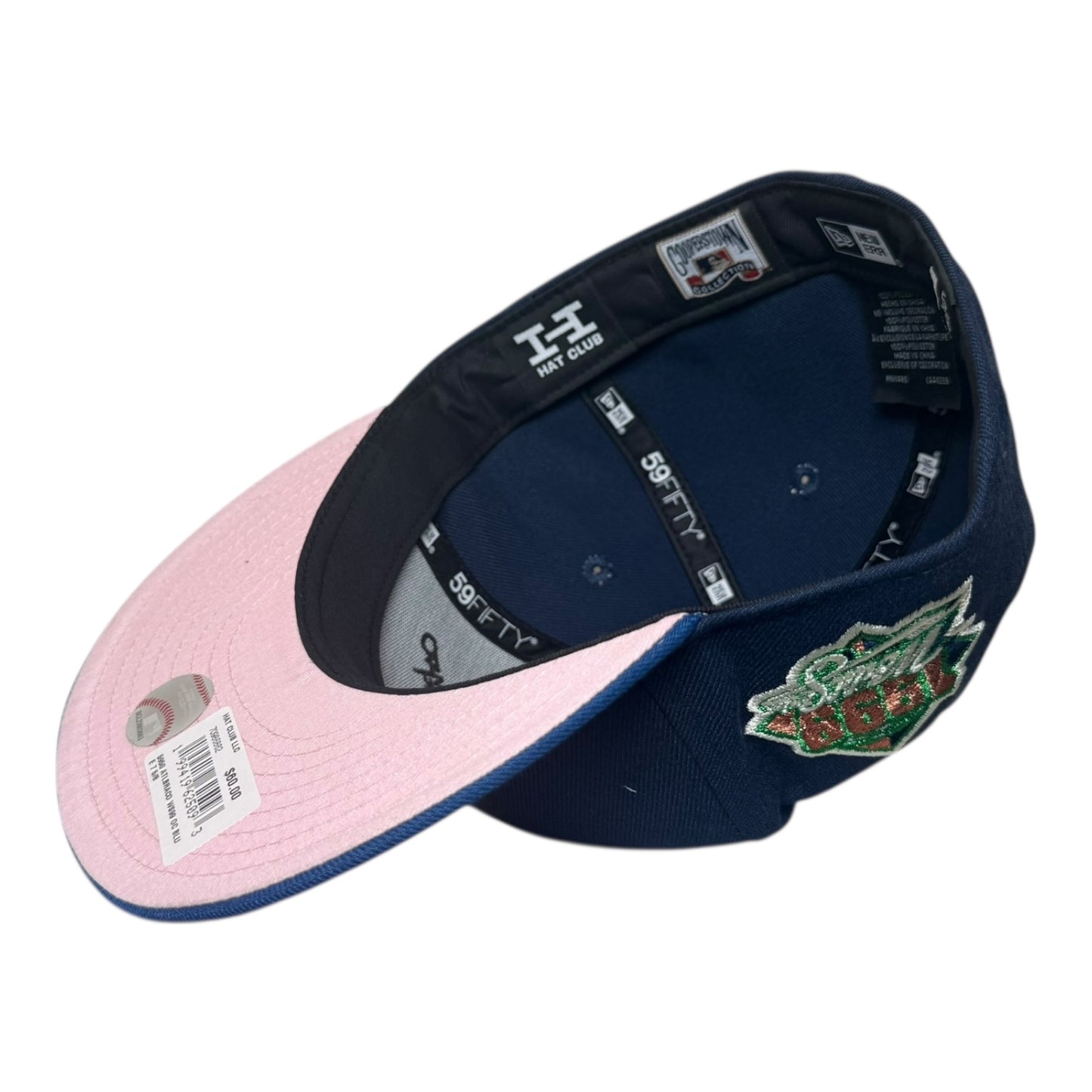 Atlanta Braves "Area Code" Hat Club Exclusive New Era 59Fifty Fitted Hat