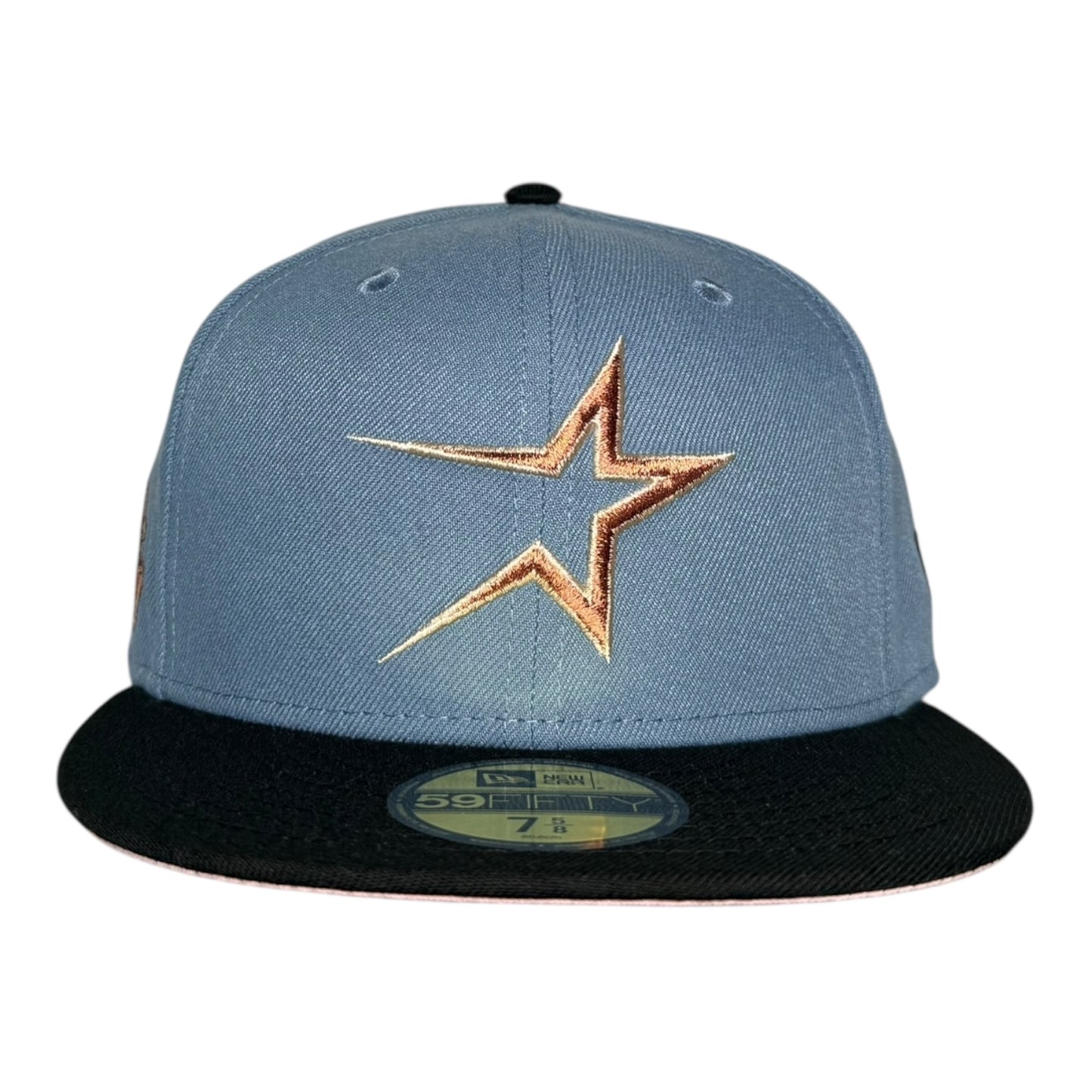 Houston Astros Astrodome the Original New Era 59Fifty Fitted Hat with Whatafitted Pin