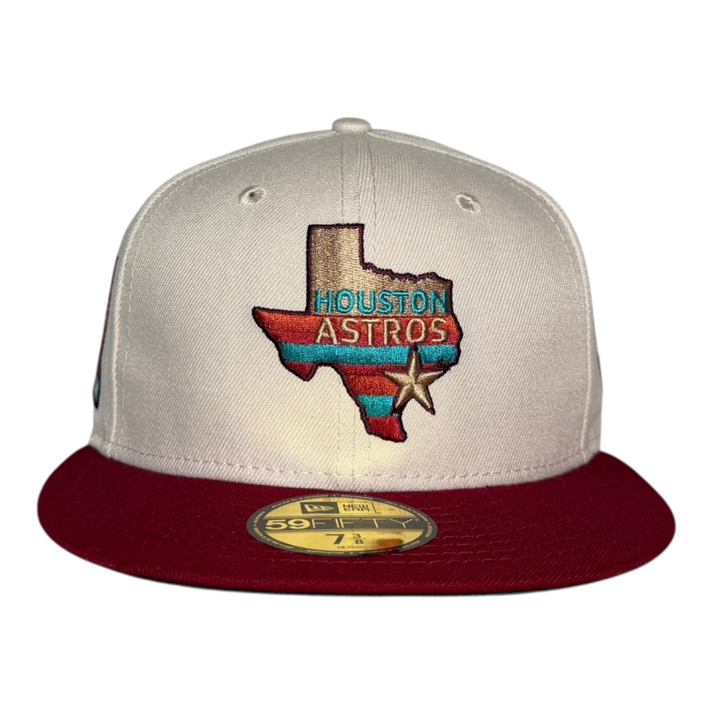 Houston Astros 2000 Inaugural Season Texas State Logo New Era 59Fifty Fitted Hat