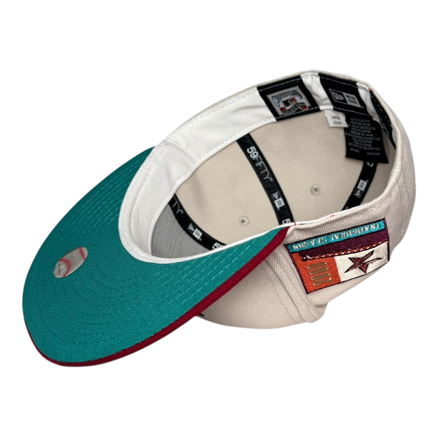 Houston Astros 2000 Inaugural Season Texas State Logo New Era 59Fifty Fitted Hat