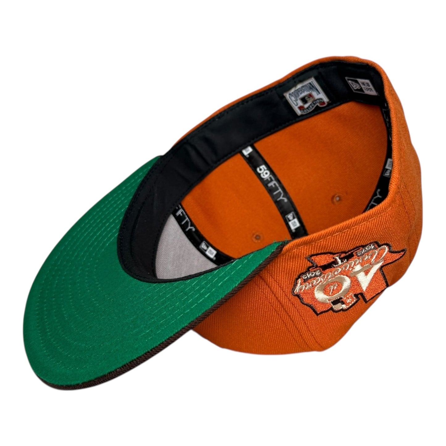 Texas Rangers x Texas Longhorns 40th Anniversary New Era 59Fifty Fitted Hat