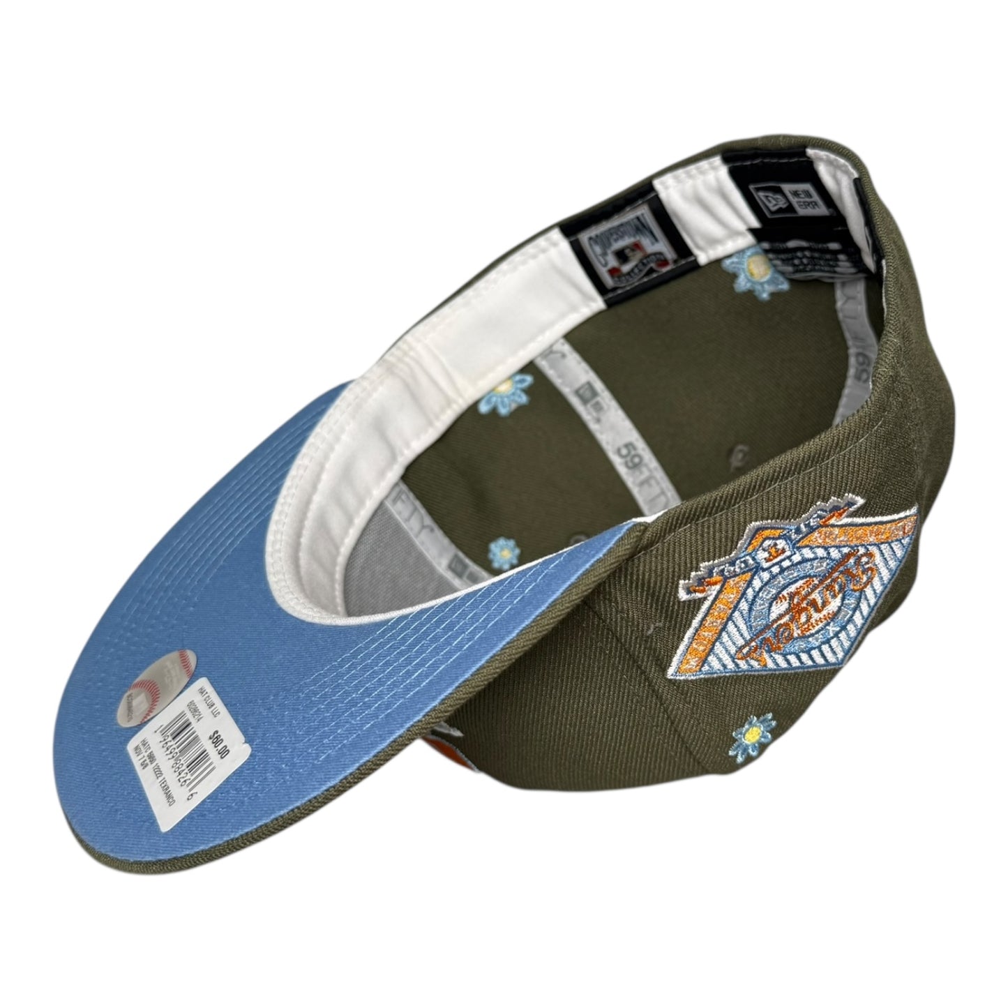 Texas Rangers "Super Bloom" Arlington Stadium Hat Club New Era 59Fifty Fitted Hat