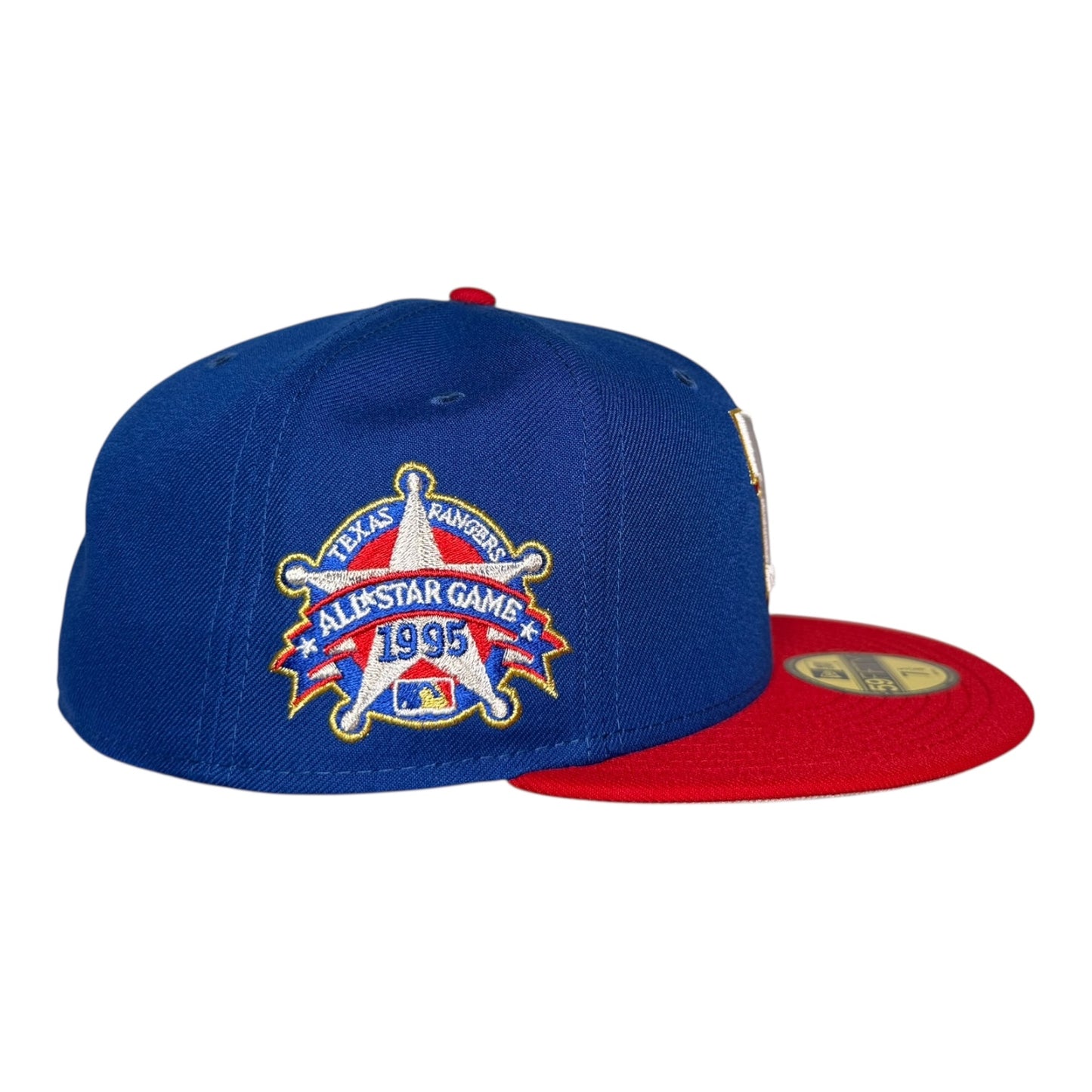 Texas Rangers 1995 All Star Game Gold Logo New Era 59Fifty Fitted Hat