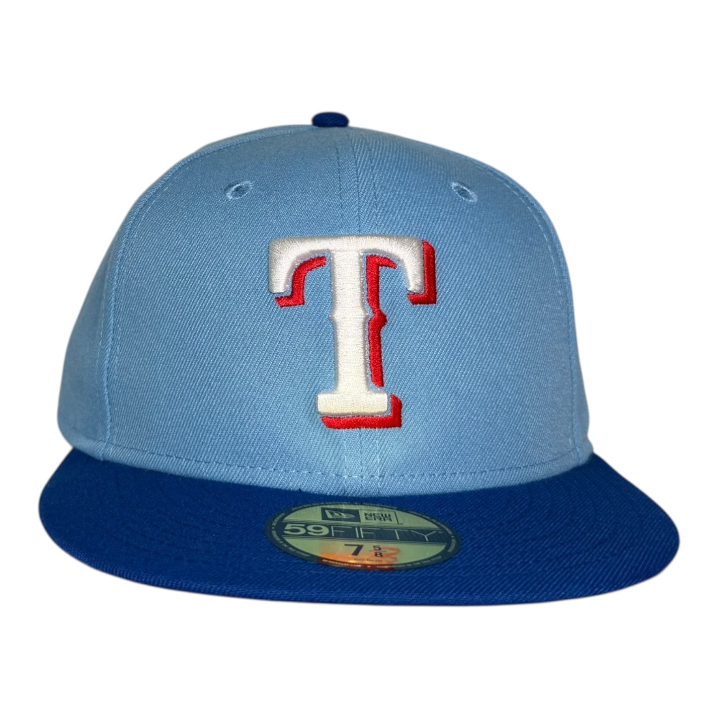 Texas Rangers On Field Hat New Era 59Fifty Fitted Hat
