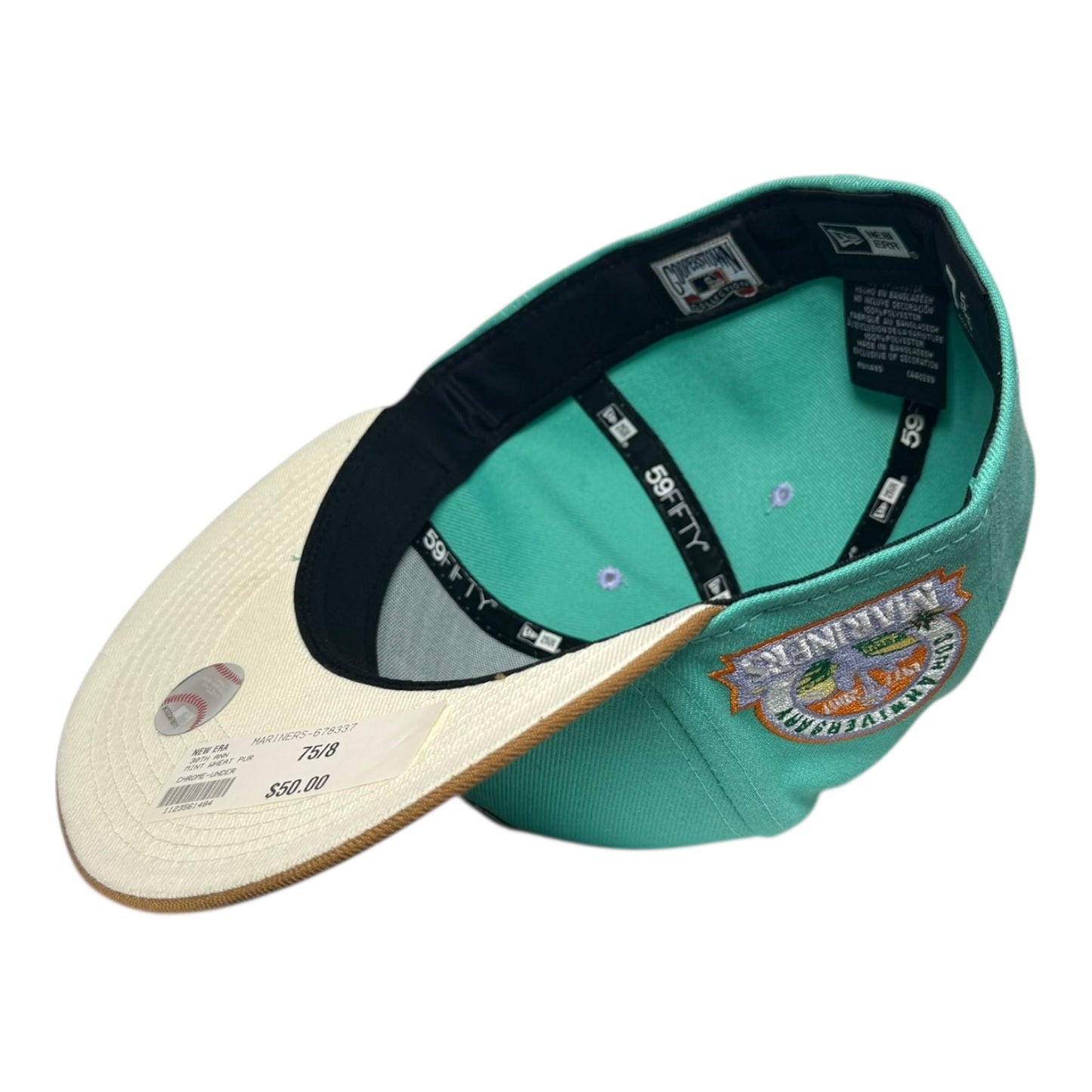 Seattle Mariners "Sponge Bob" Hat Club New Era 59Fifty Fitted Hat