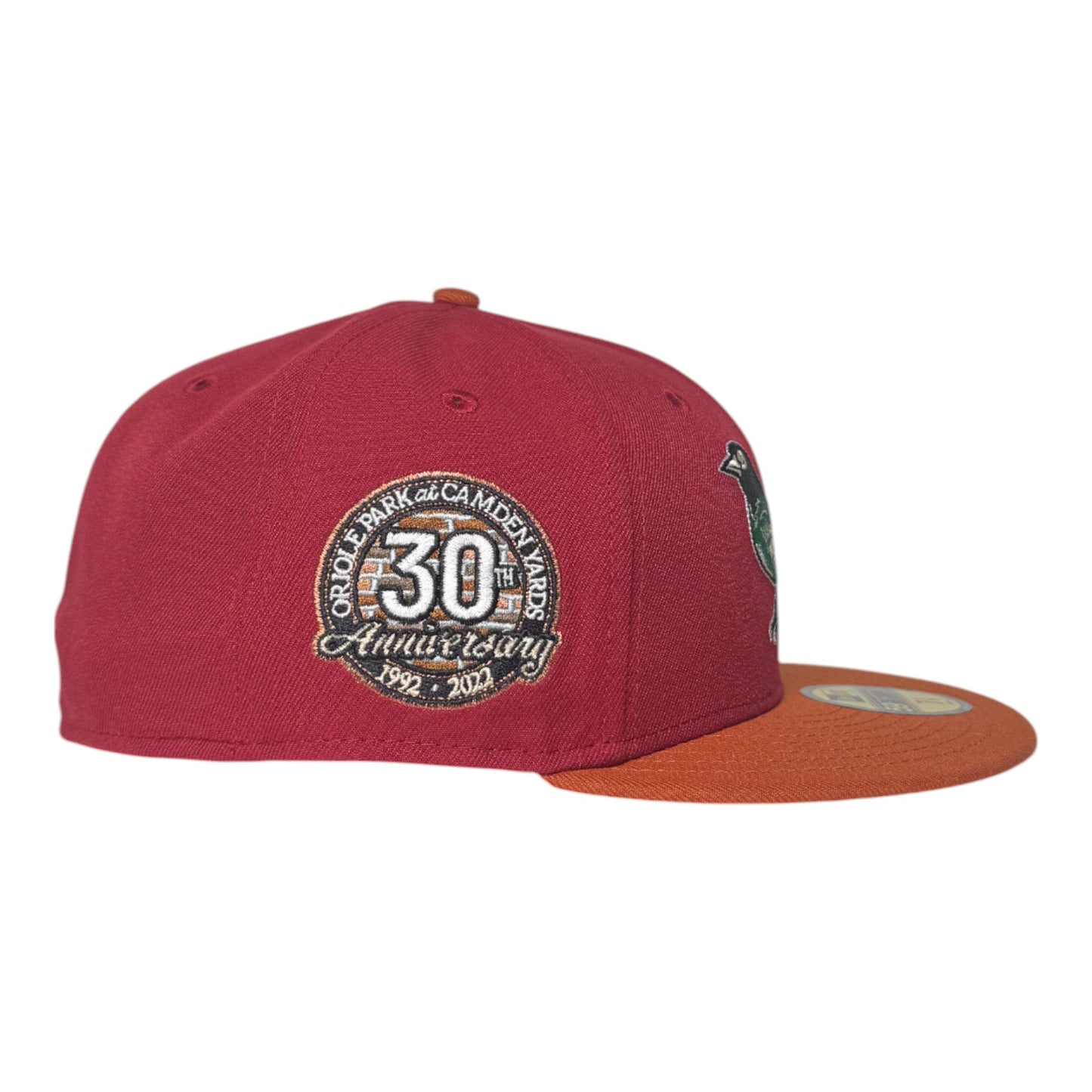 Baltimore Orioles 30th Anniversary Stadium Patch New Era 59Fifty Fitted Hat