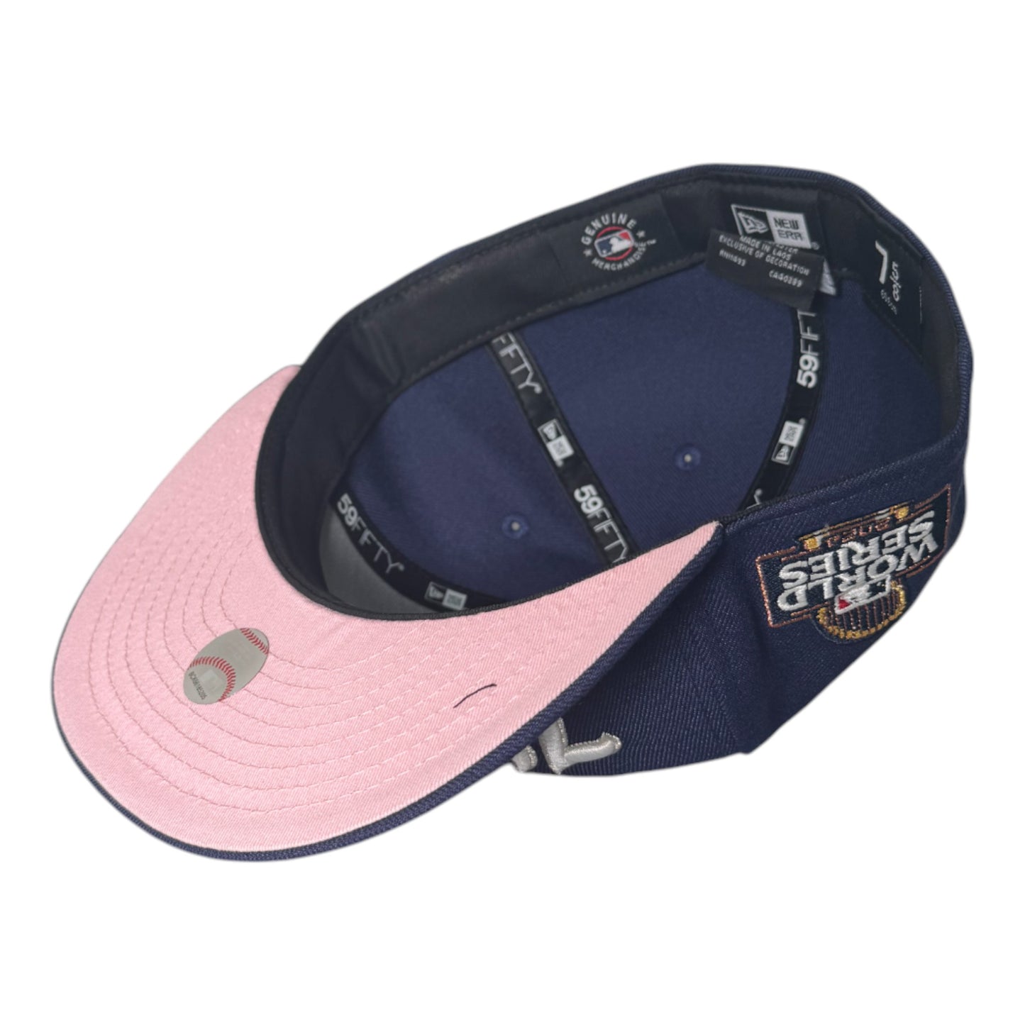 New York Yankees 2024 World Series Light Navy New Era 59Fifty Fitted Hat